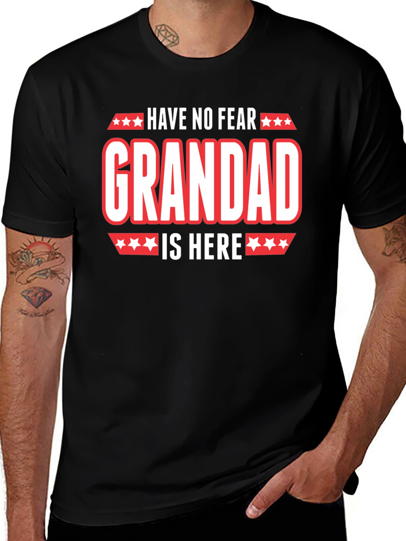 Have No Fear Grandad Is Here T-Shirt