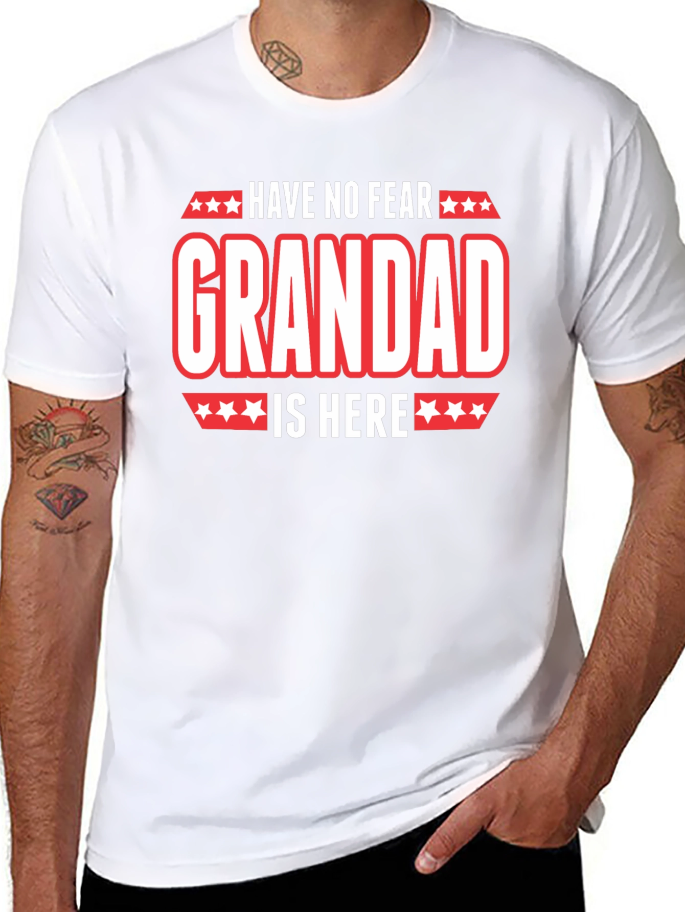 Have No Fear Grandad Is Here T-Shirt