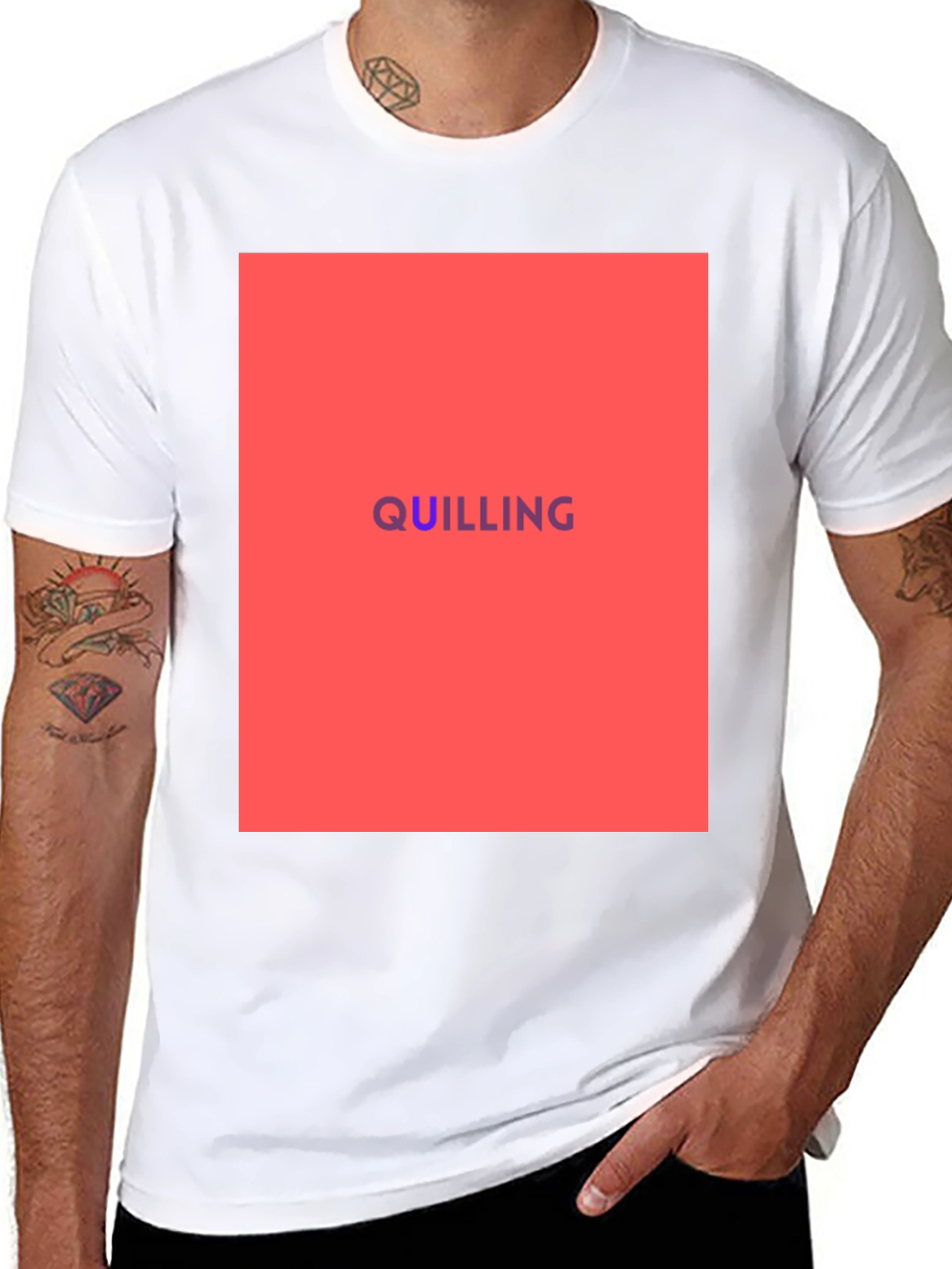 Quilling T-Shirt - Graphic Design Tee