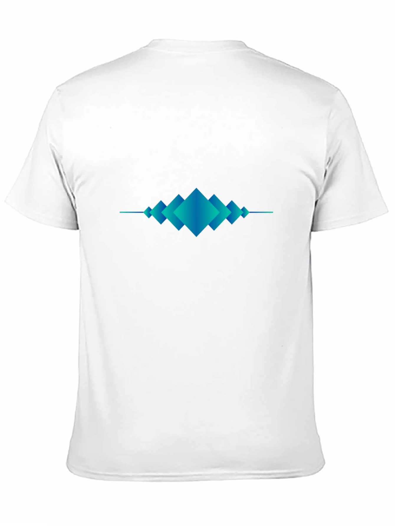 Geometric Diamond Tee - Modern Minimalist Design