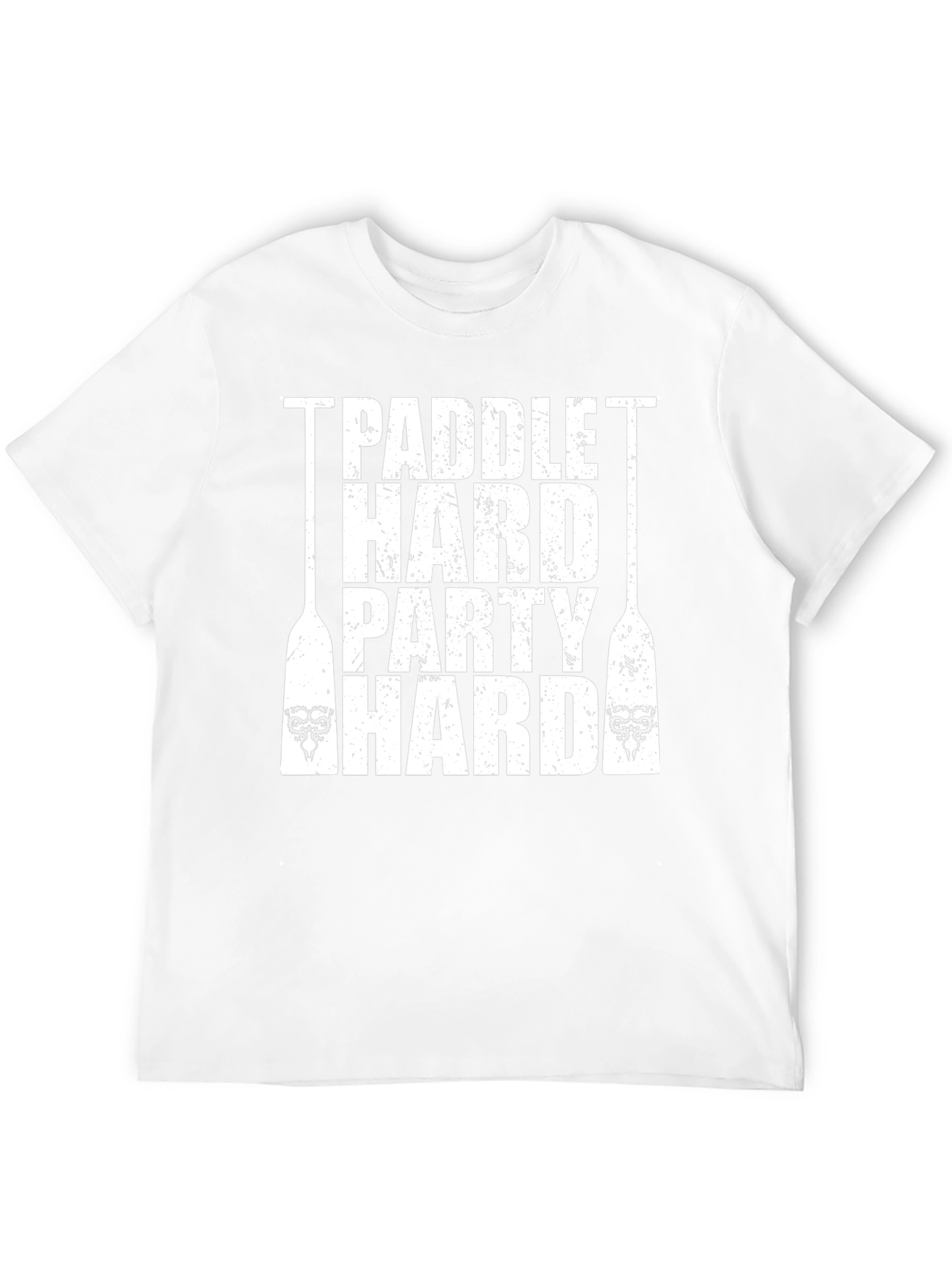 Paddle Hard Party Hard Black Graphic Tee