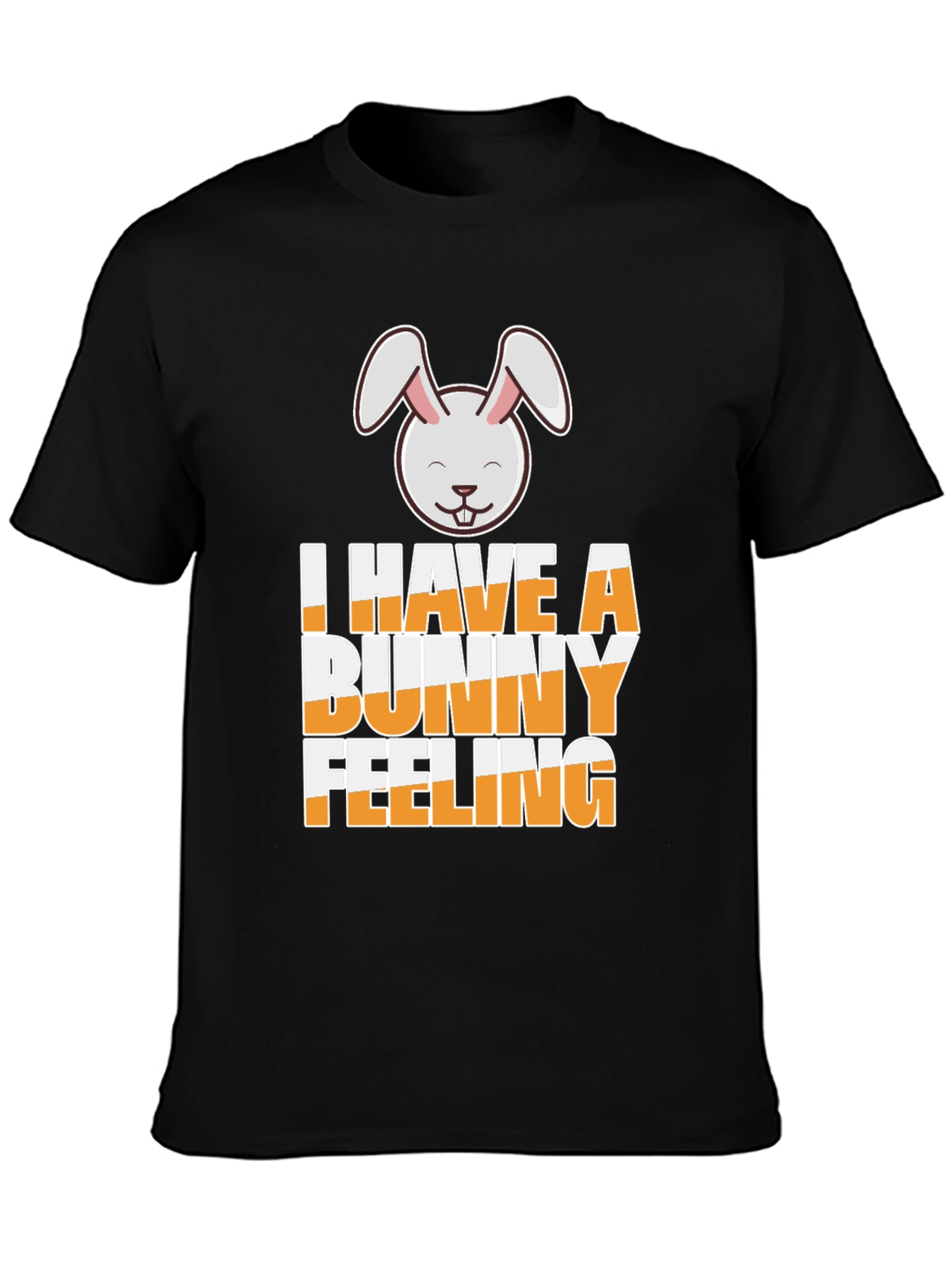 Bunny Feeling Graphic T-Shirt - Easter Holiday Tee