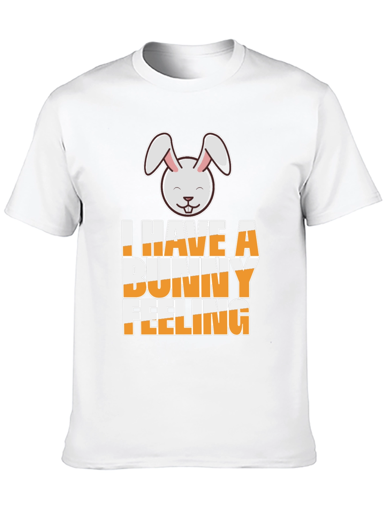Bunny Feeling Graphic T-Shirt - Easter Holiday Tee