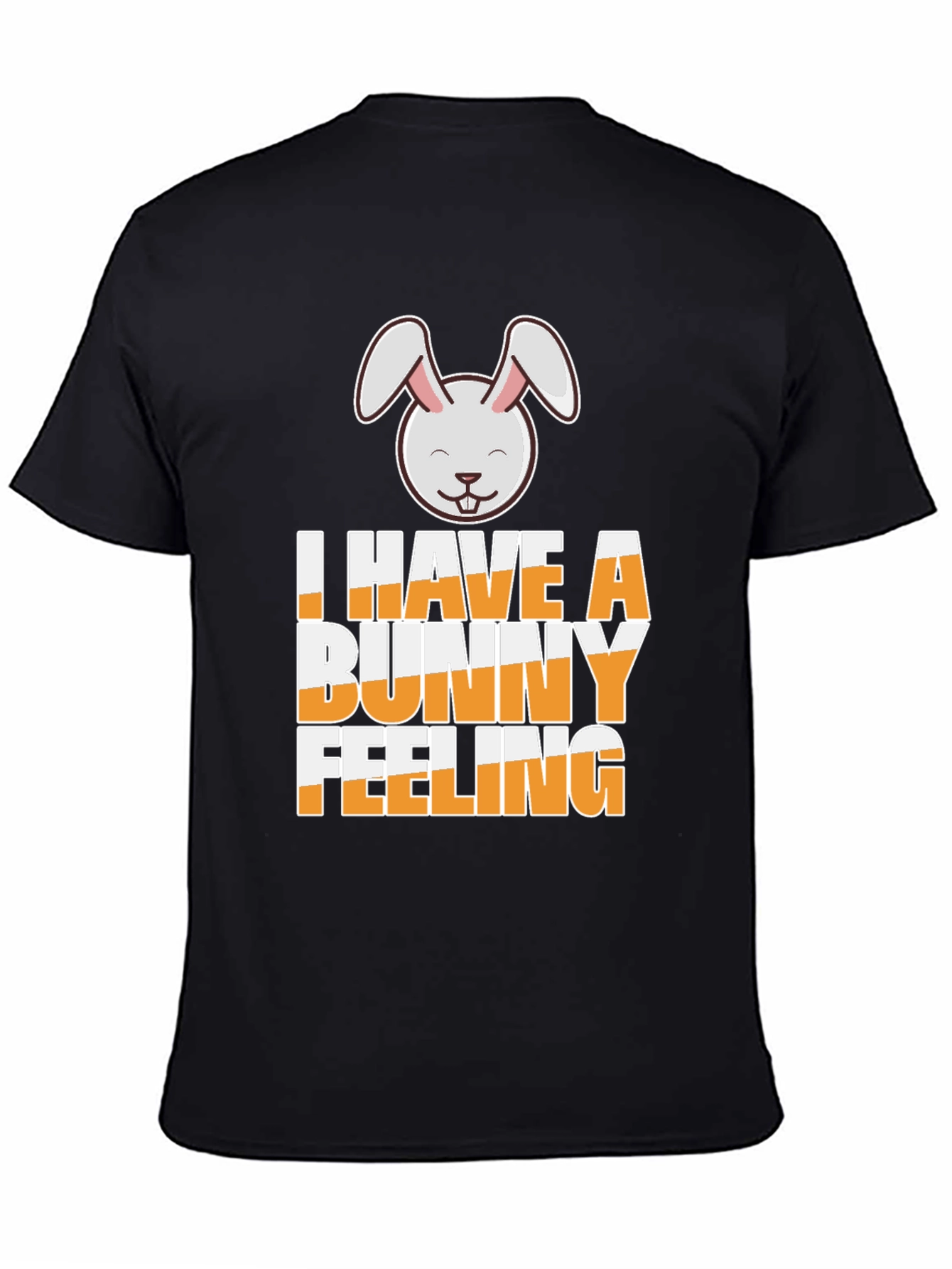 Bunny Feeling Graphic T-Shirt - Easter Holiday Tee