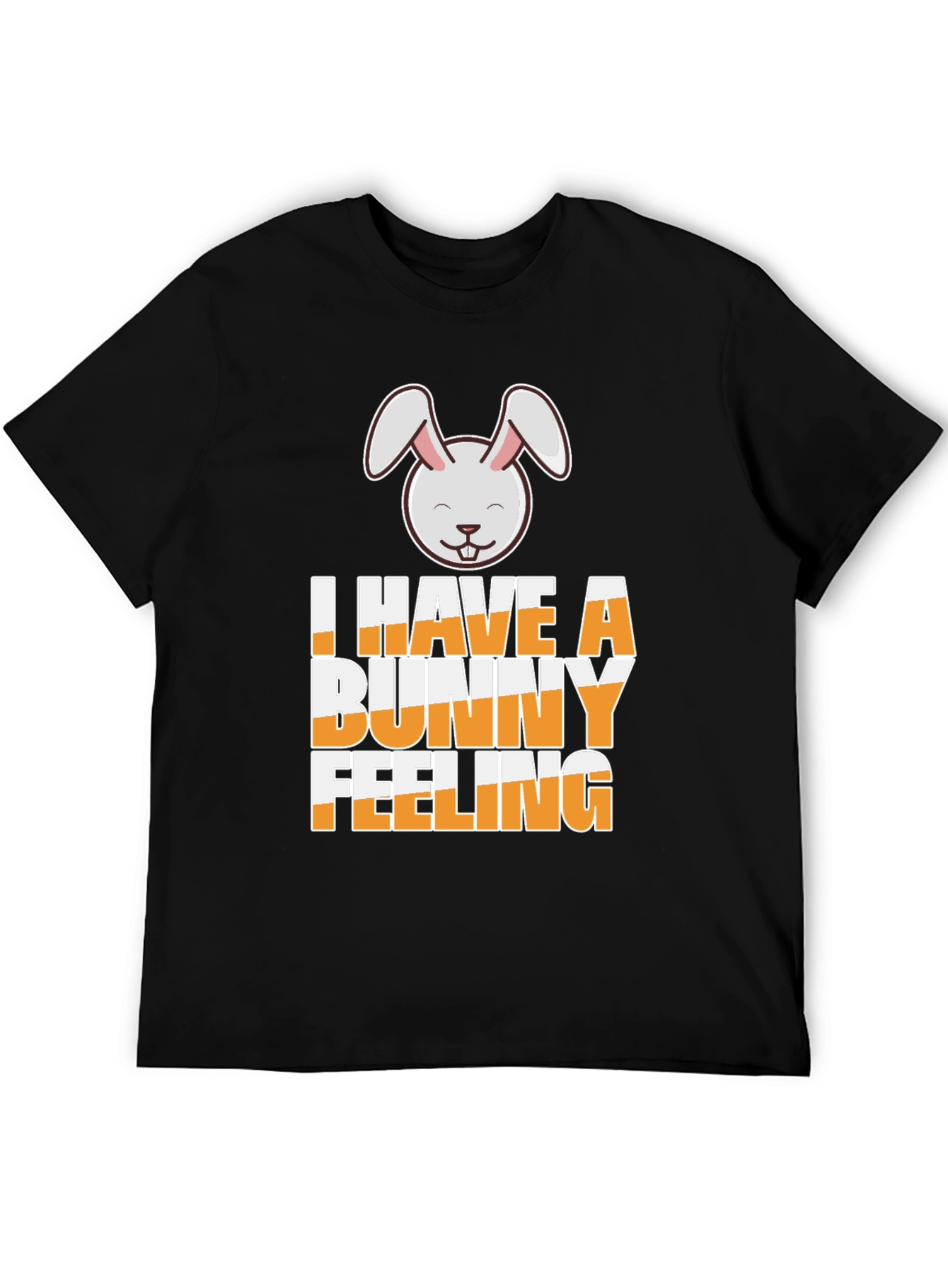 Bunny Feeling Graphic T-Shirt - Easter Holiday Tee