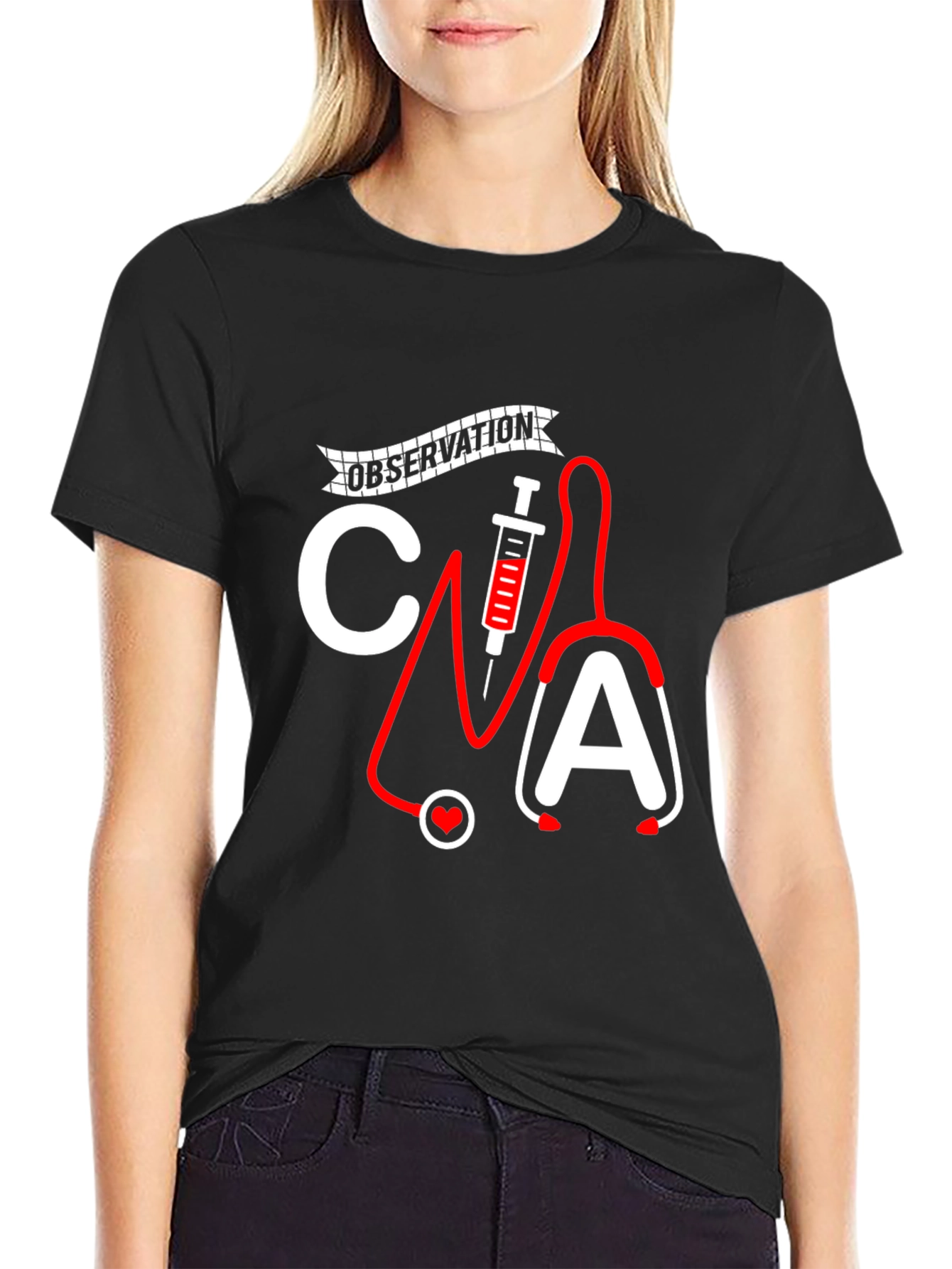 Observation CNA T-Shirt - Certified Nursing Assistant Gift