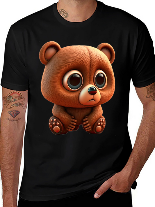 Cute Cartoon Bear Graphic Tee