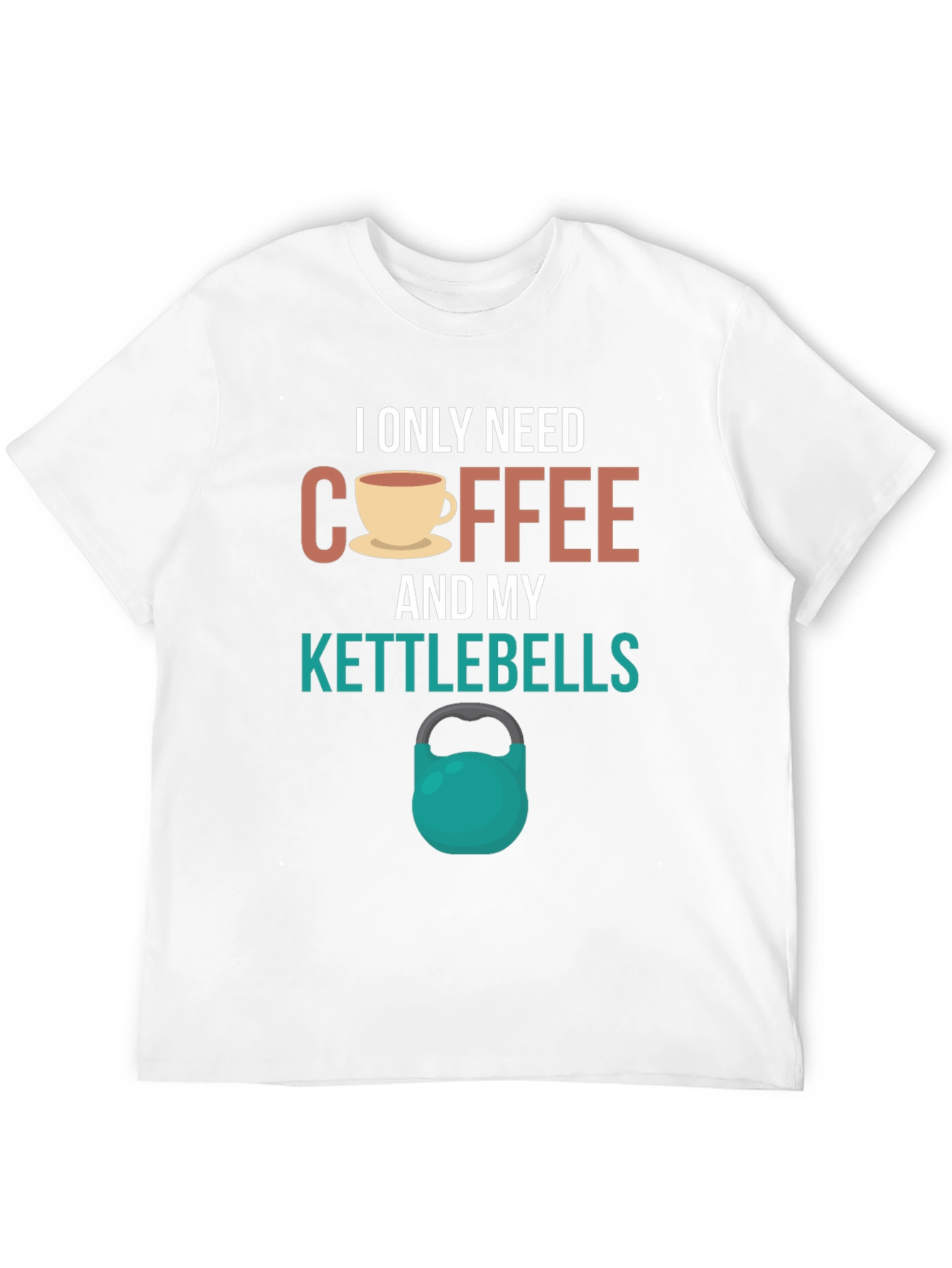 Coffee and Kettlebells Graphic T-Shirt