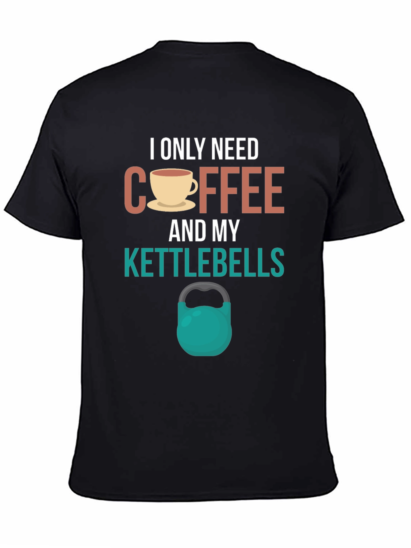 Coffee and Kettlebells Graphic T-Shirt