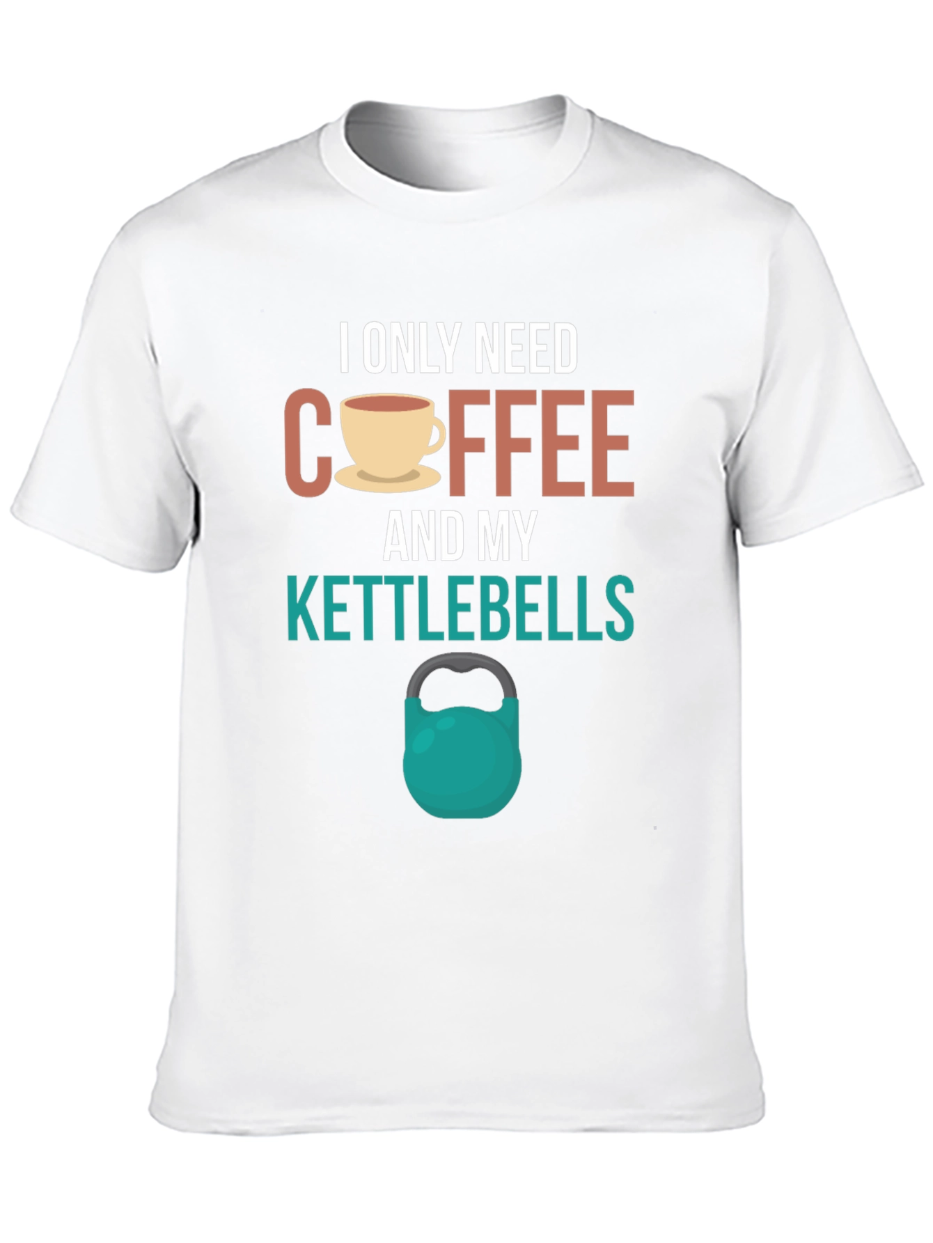 Coffee and Kettlebells Graphic T-Shirt