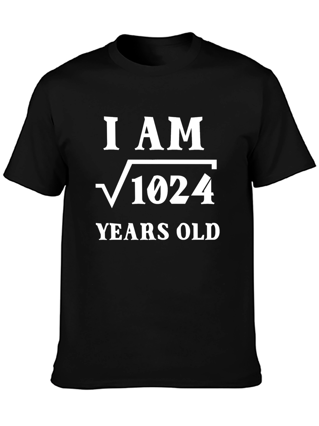 Funny Math Age T-Shirt - Square Root of 1024