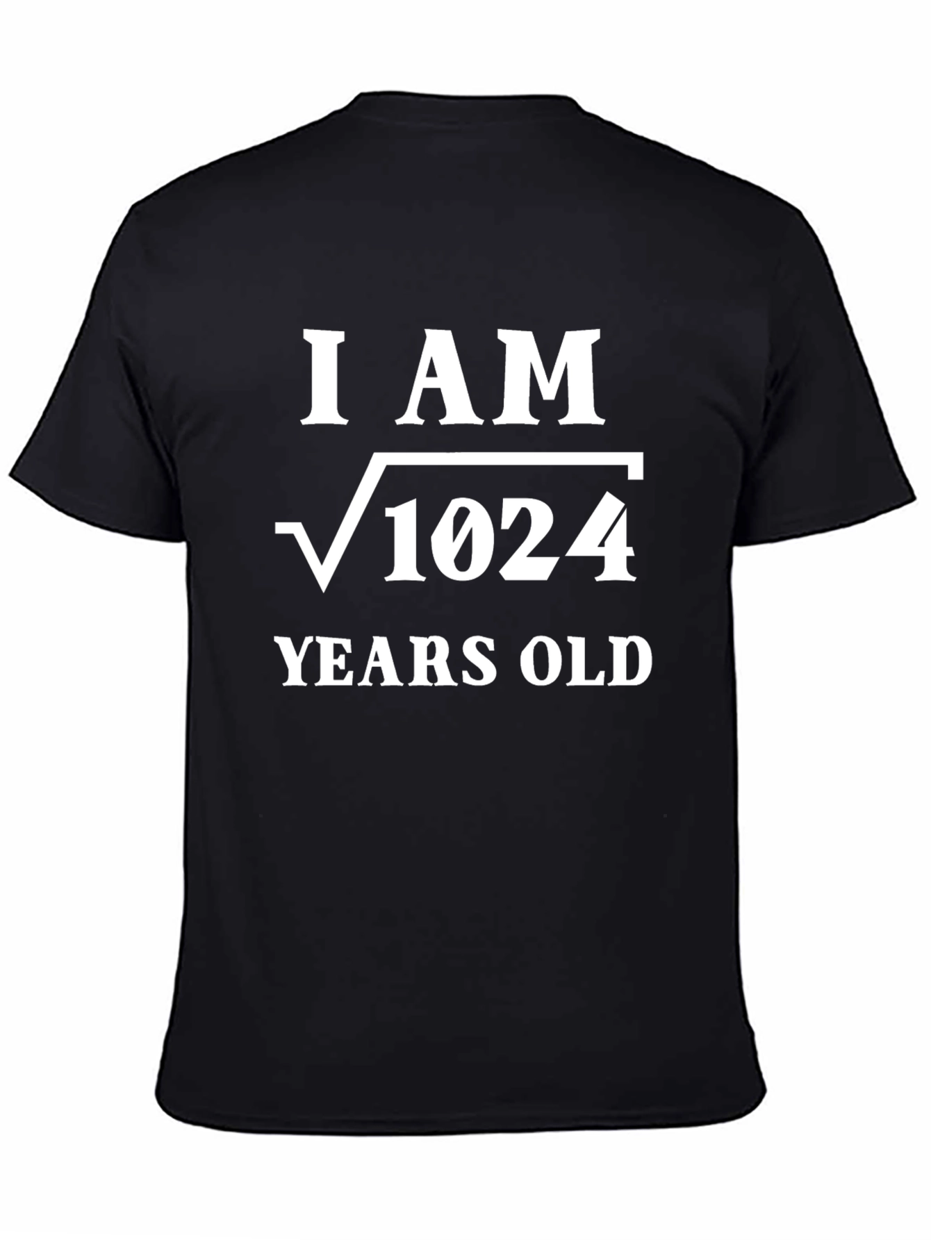 Funny Math Age T-Shirt - Square Root of 1024