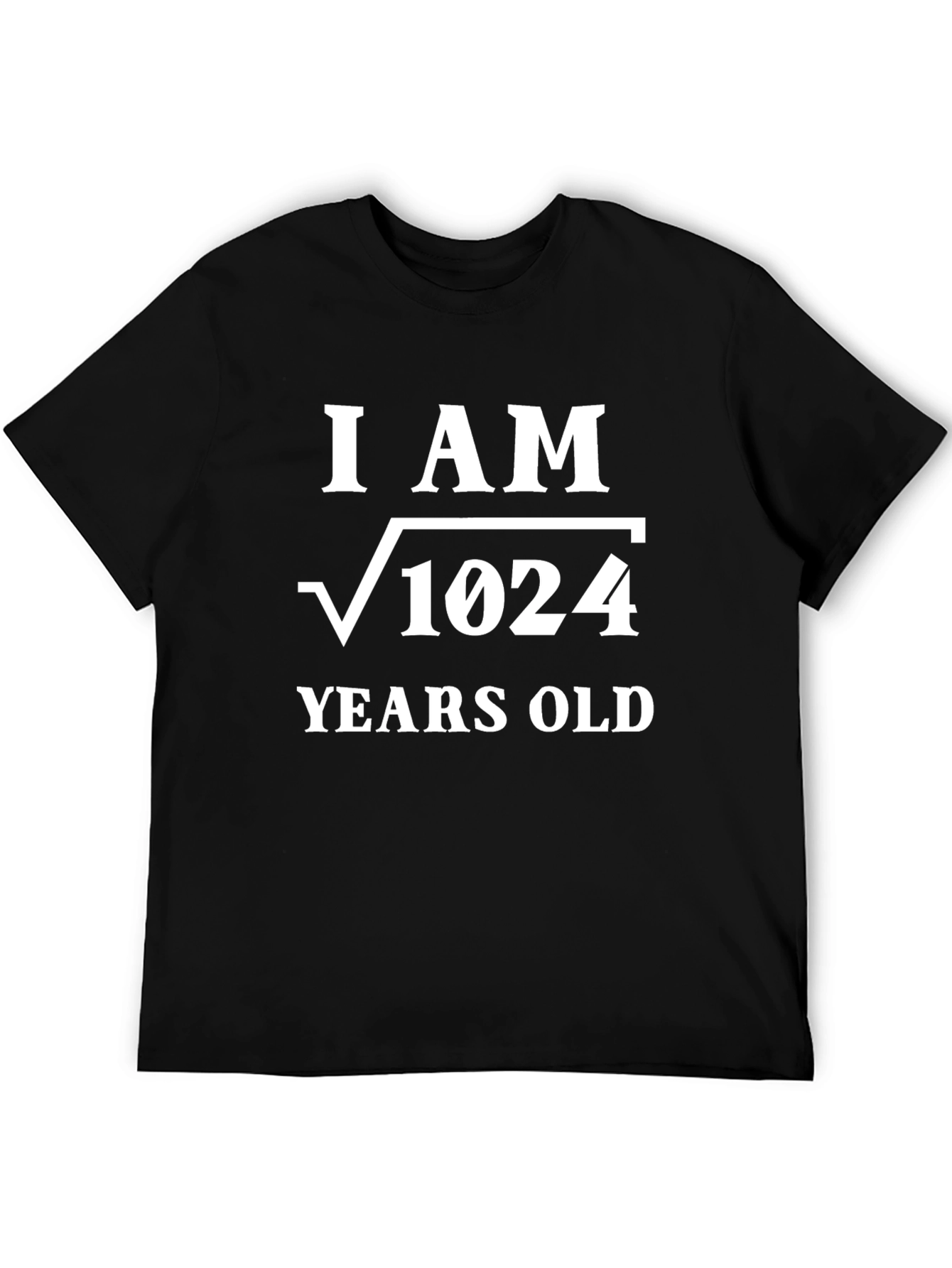 Funny Math Age T-Shirt - Square Root of 1024