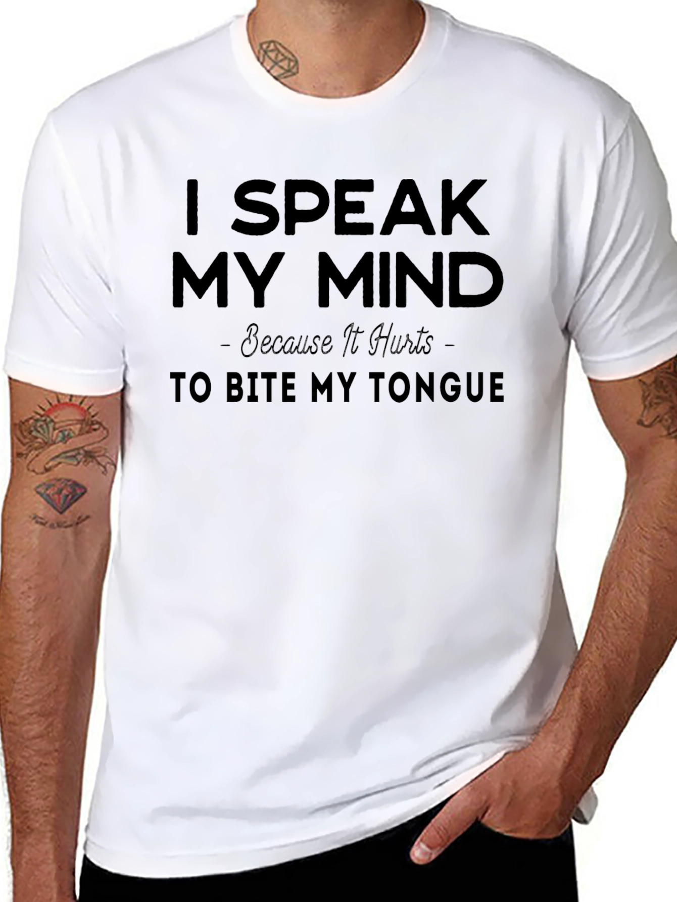 I Speak My Mind Graphic T-Shirt