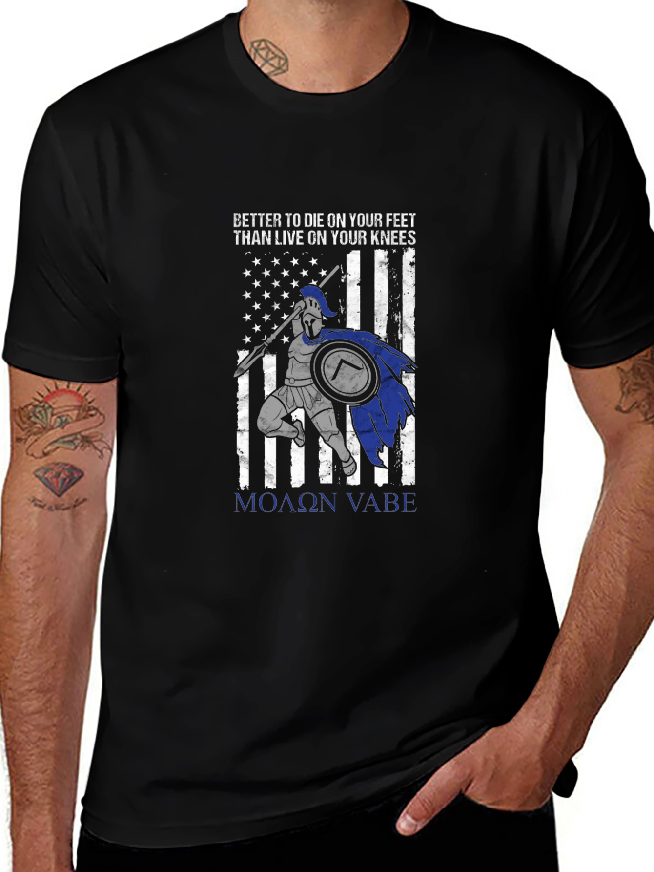 Molon Labe Spartan T-Shirt