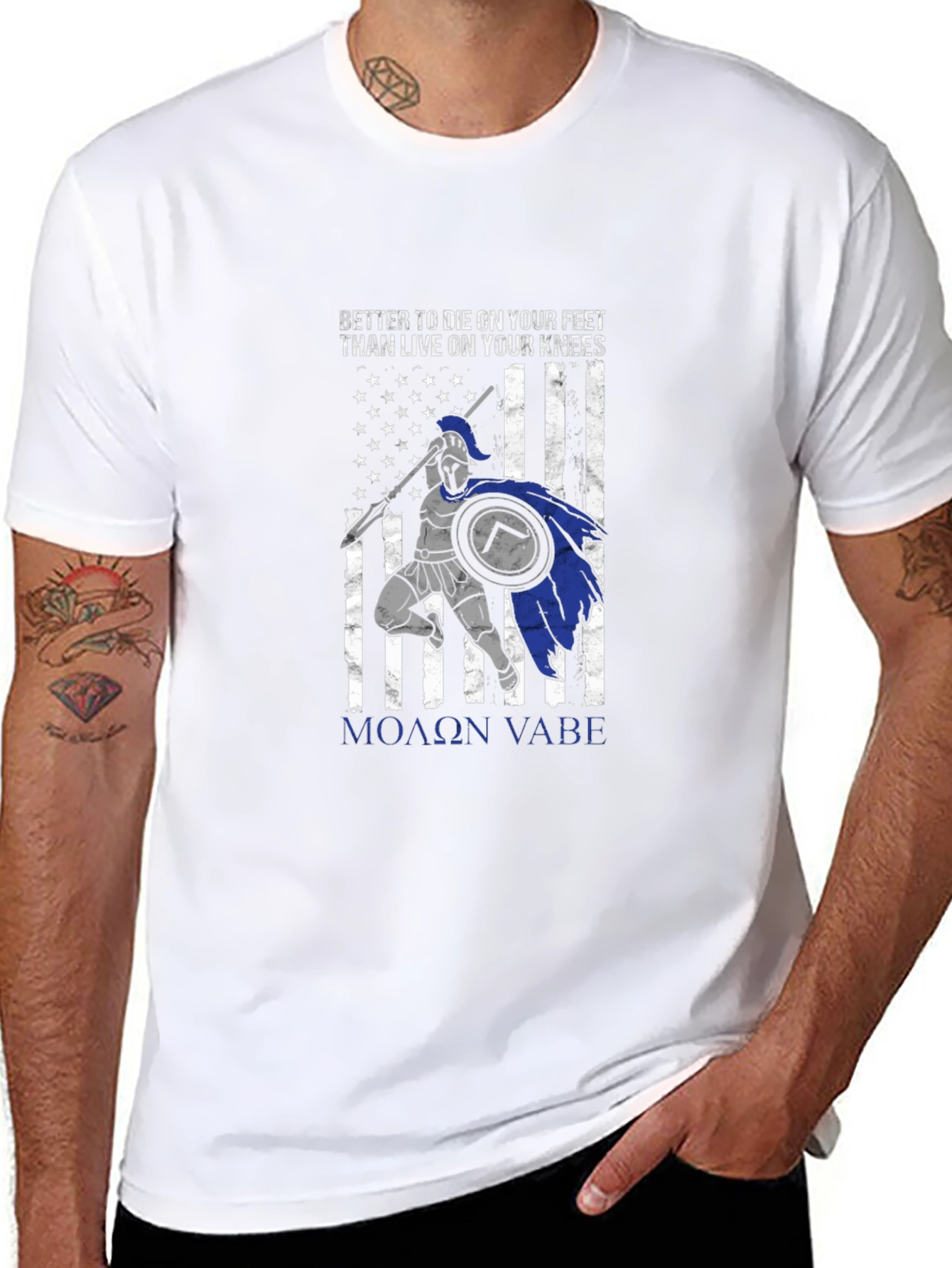 Molon Labe Spartan T-Shirt