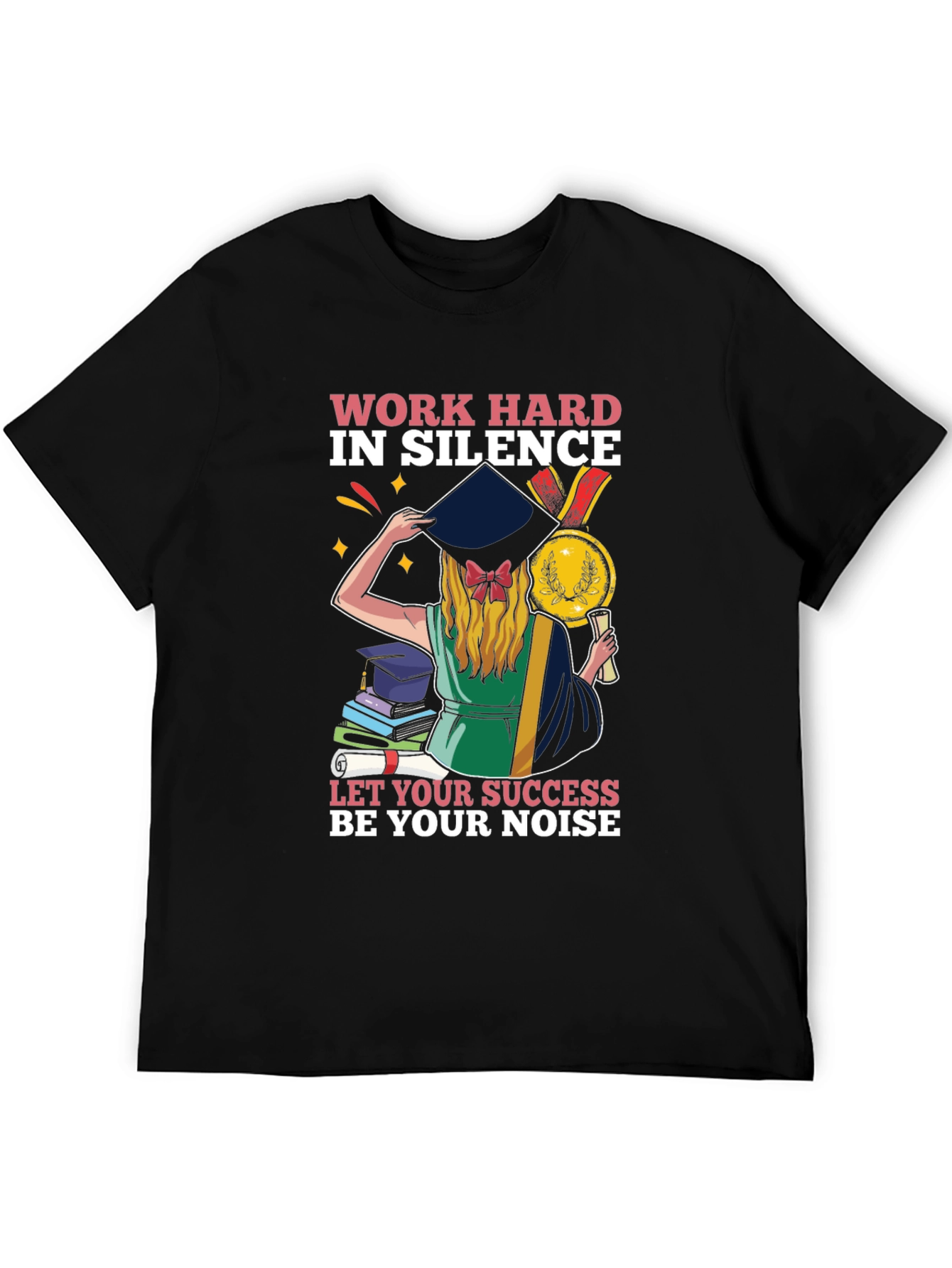 Work Hard Graduation Tee