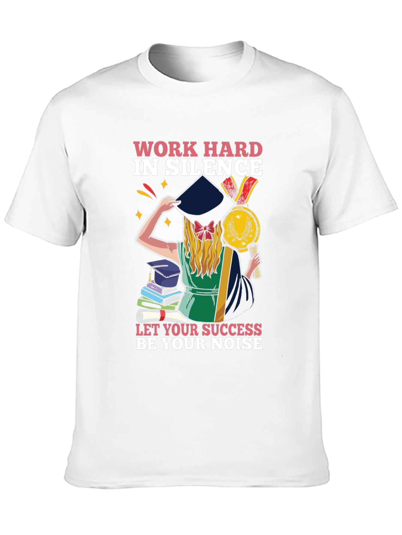 Work Hard Graduation Tee