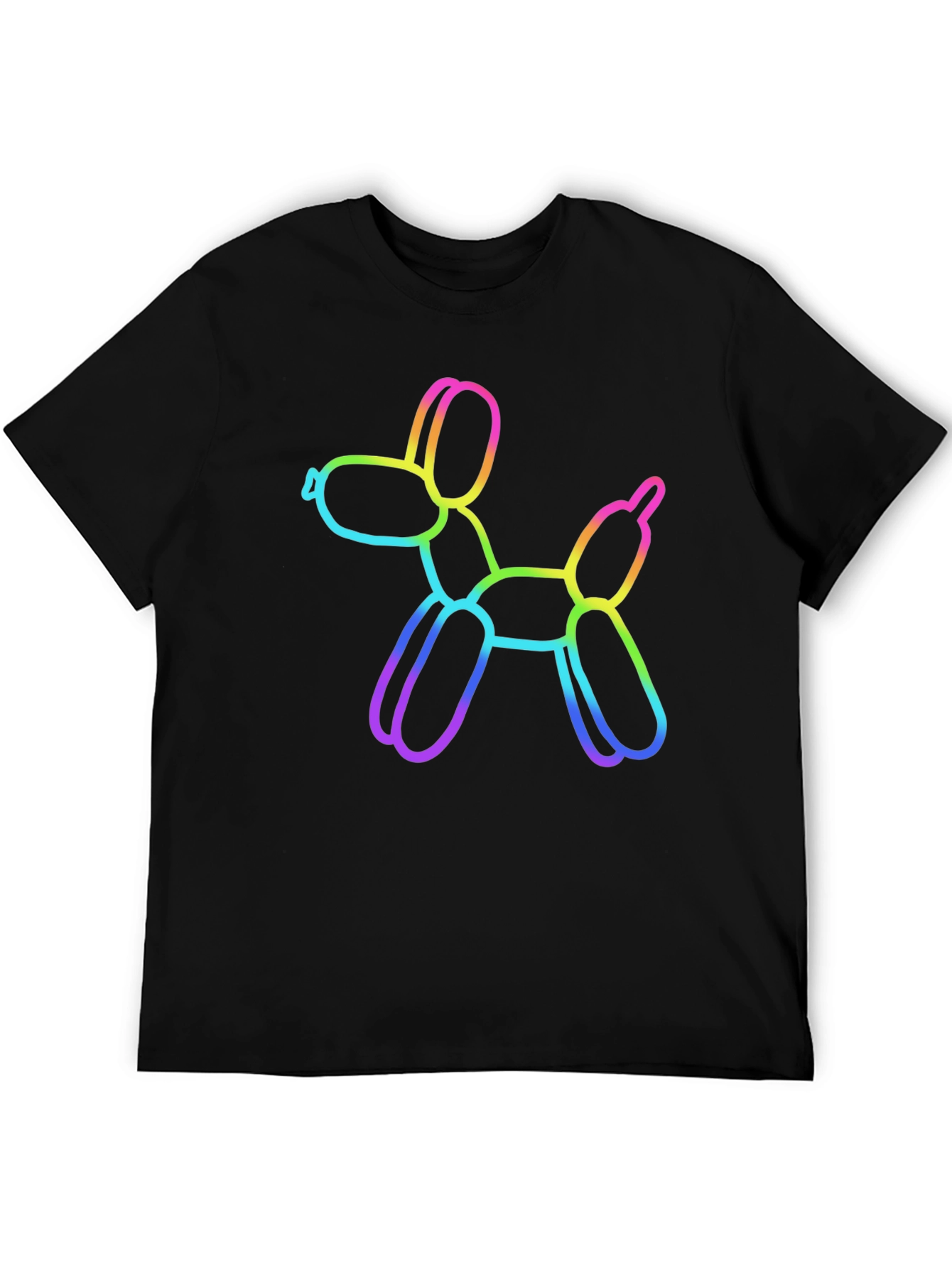 Rainbow Balloon Dog Graphic Tee