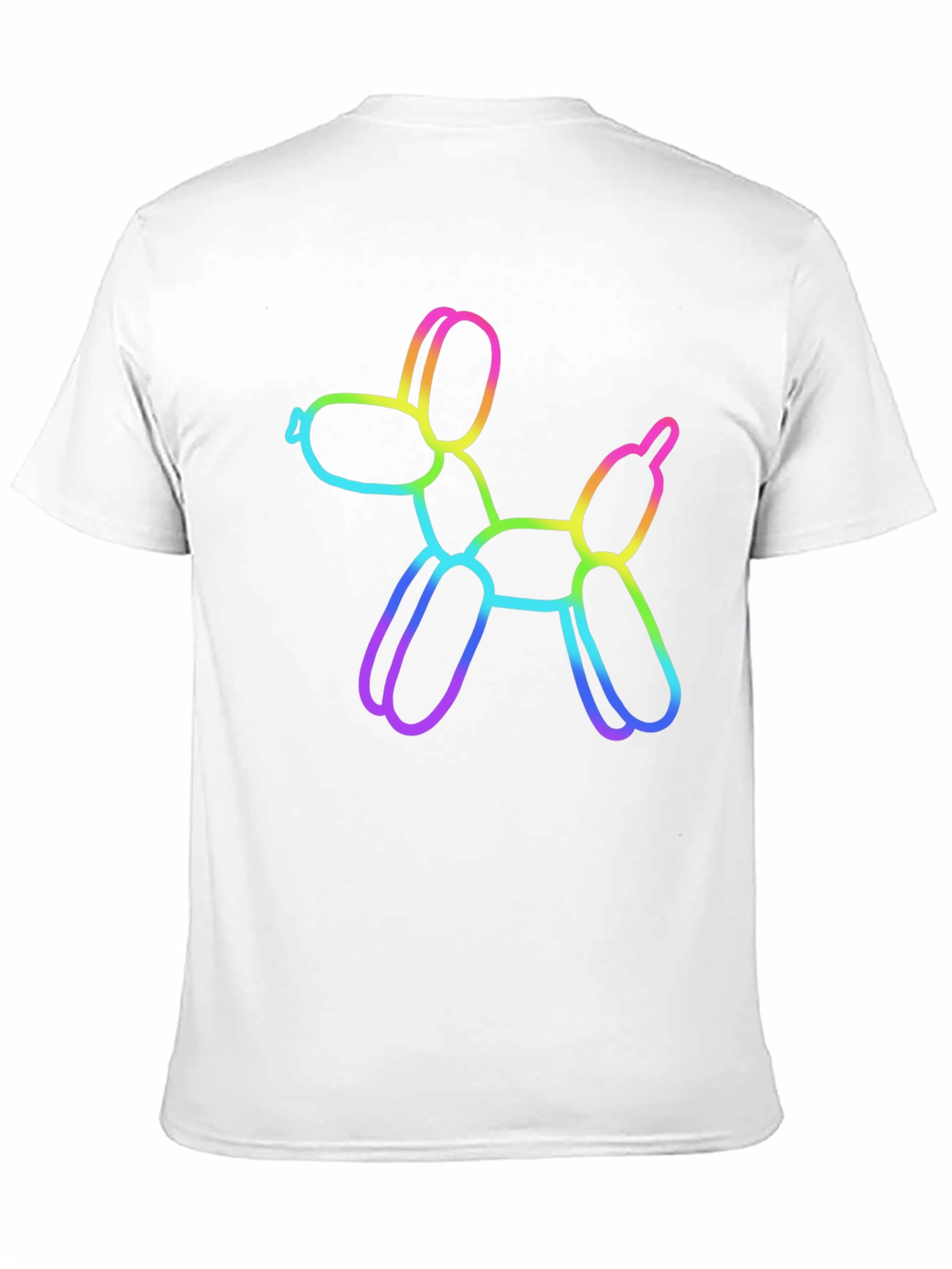 Rainbow Balloon Dog Graphic Tee