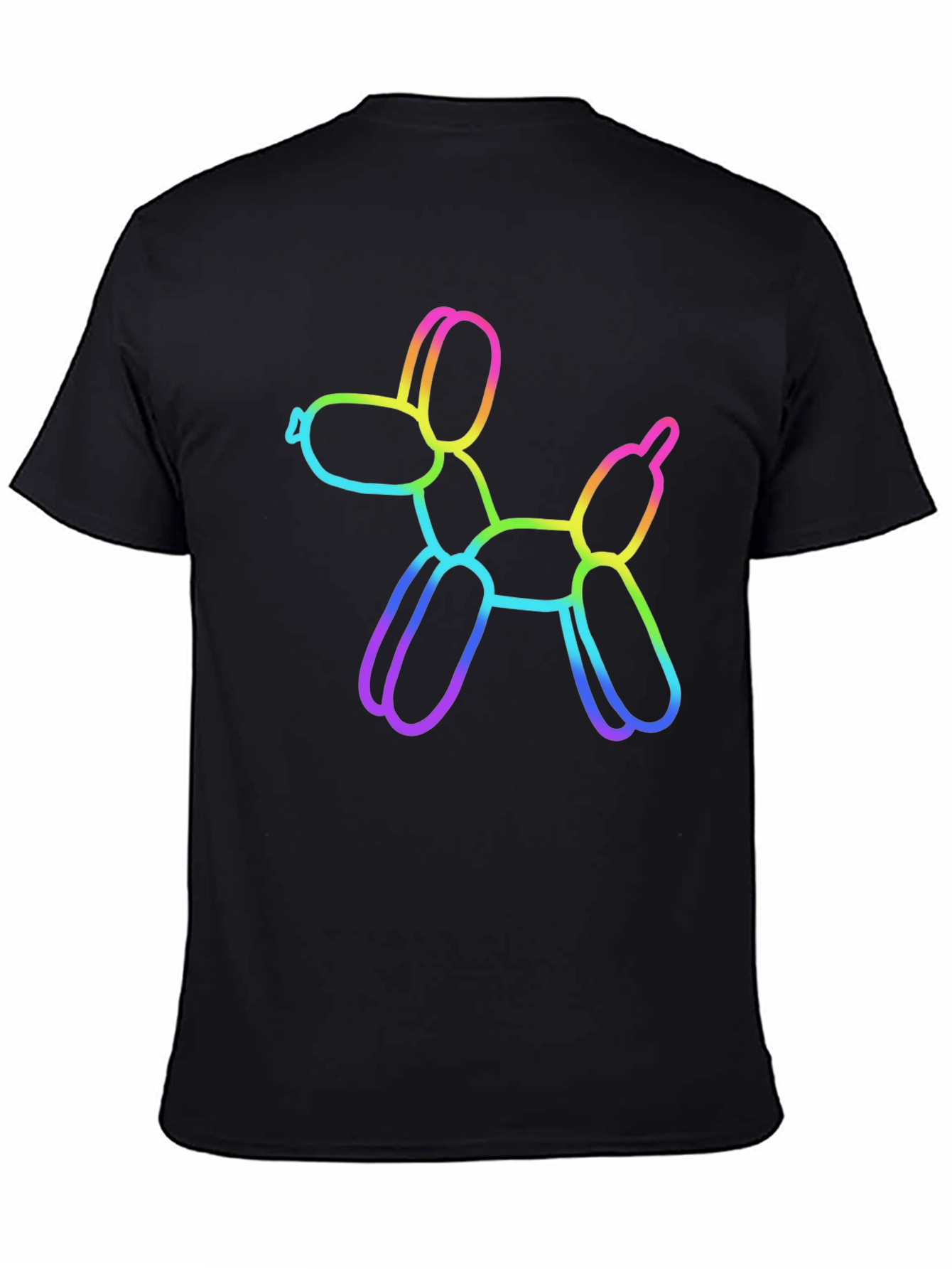 Rainbow Balloon Dog Graphic Tee