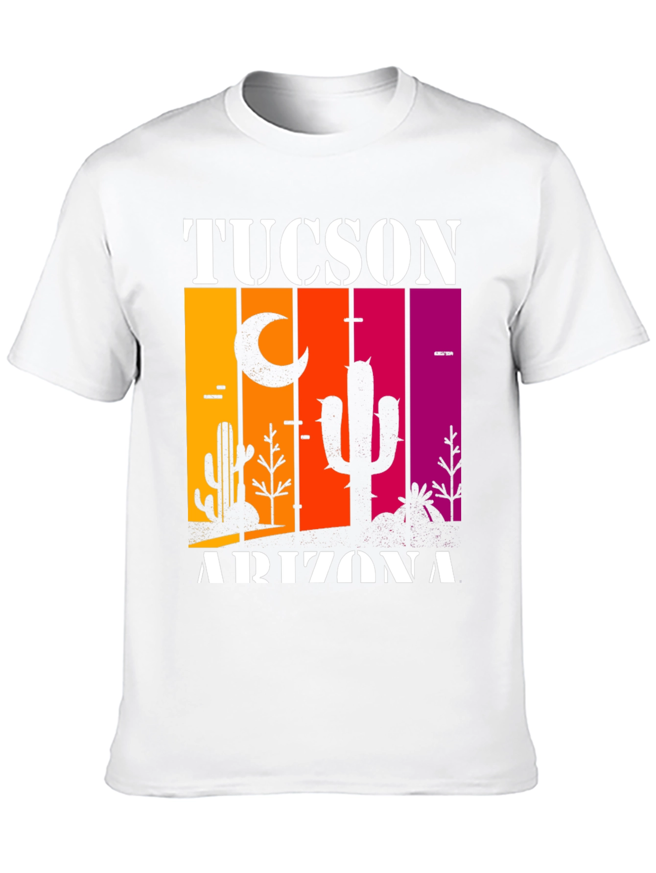 Tucson Arizona Desert Scene Graphic Tee