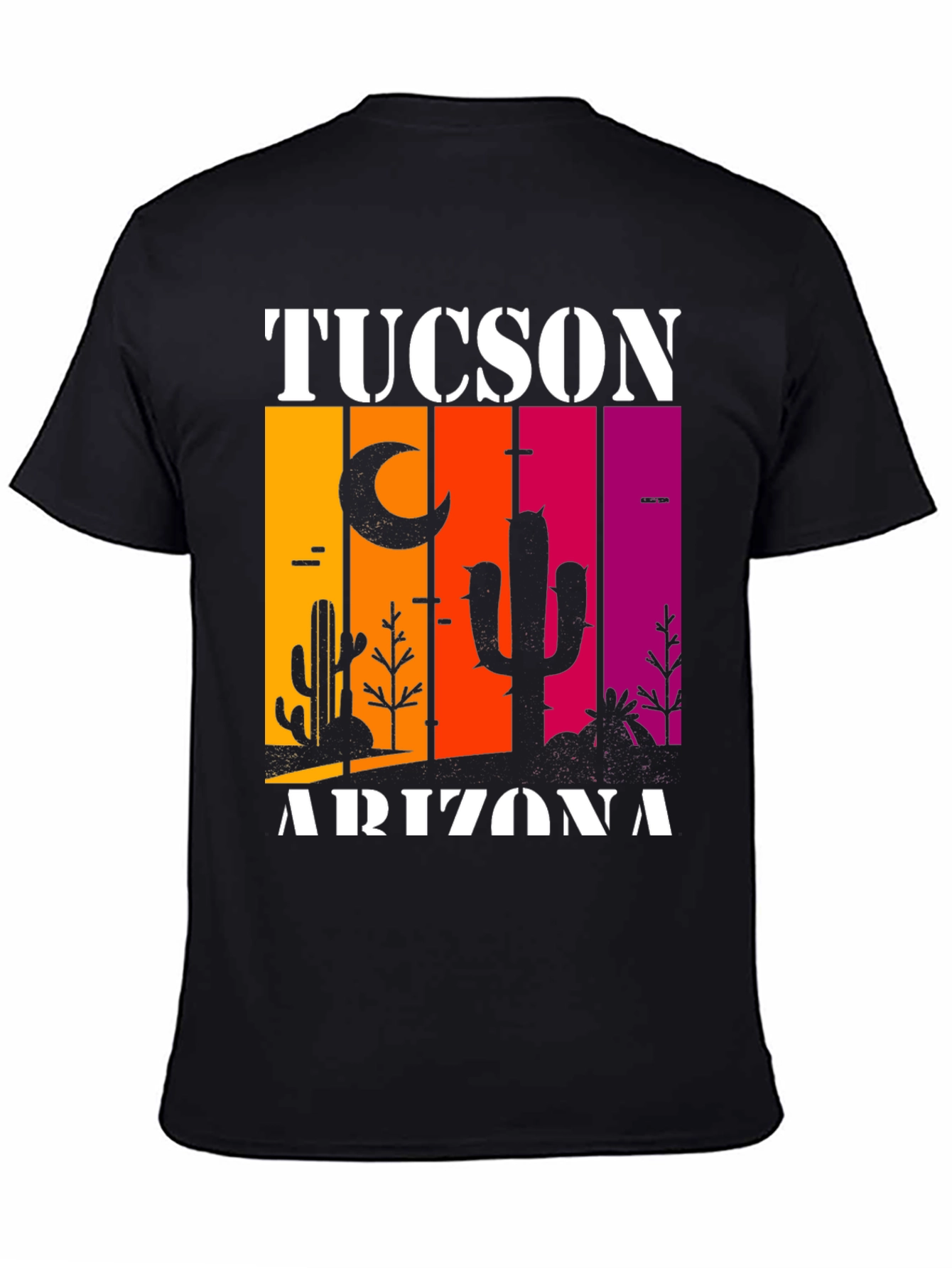 Tucson Arizona Desert Scene Graphic Tee