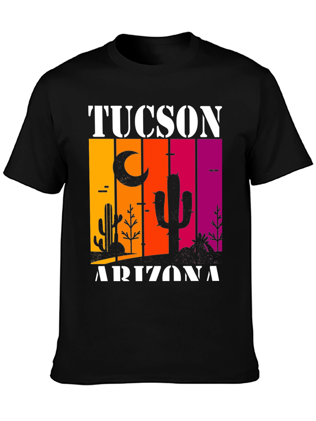 Tucson Arizona Desert Scene Graphic Tee