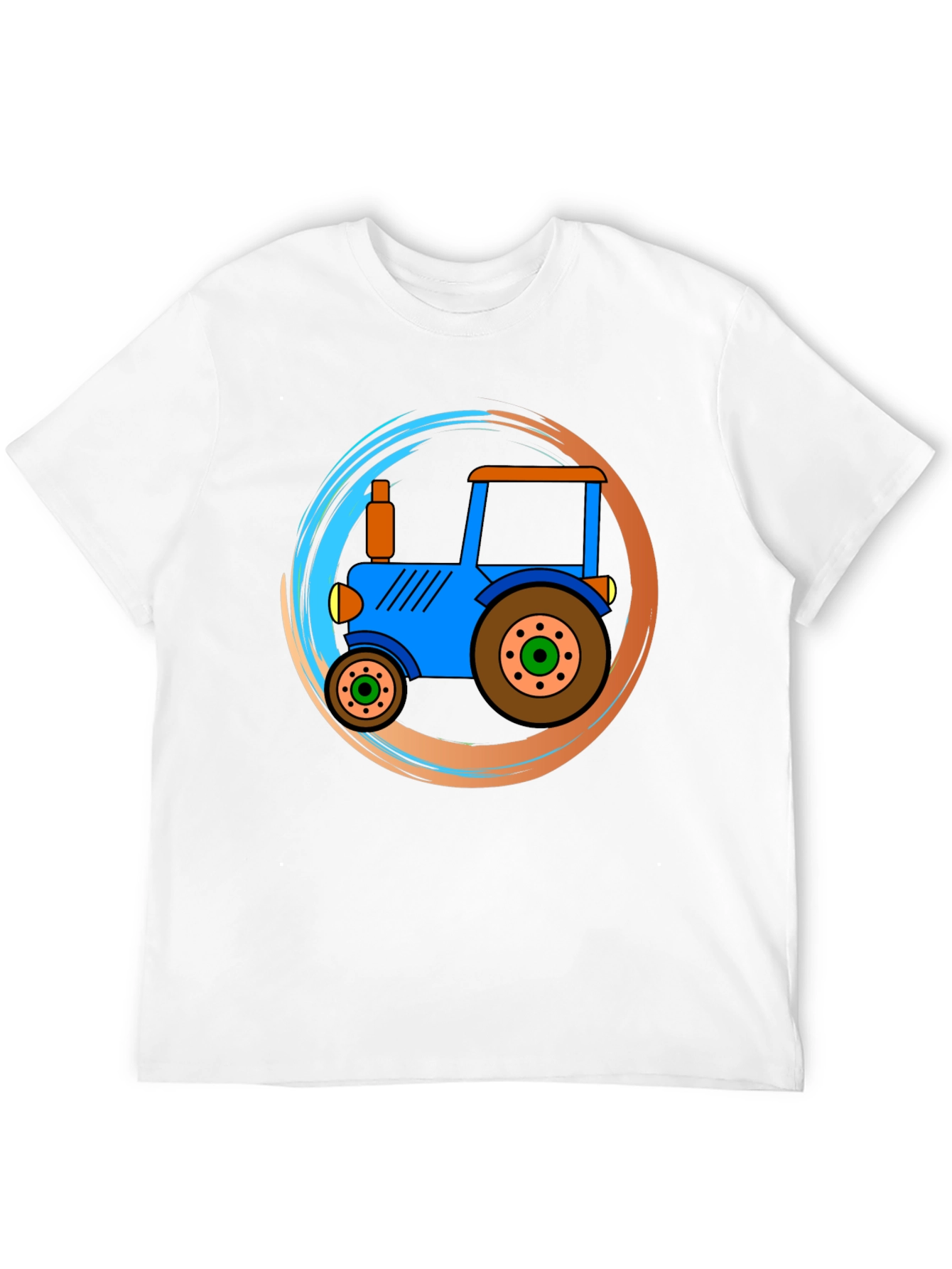 Cartoon Tractor Graphic Tee