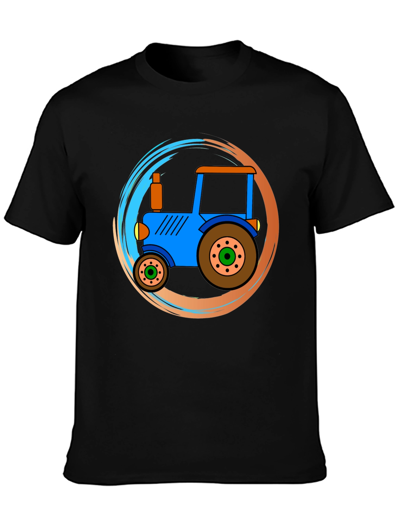 Cartoon Tractor Graphic Tee