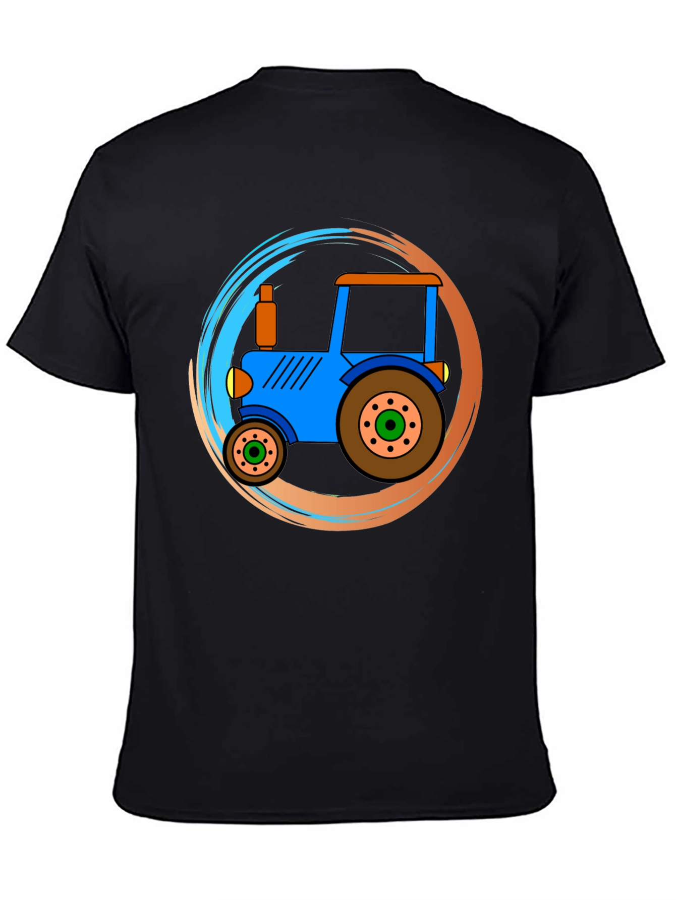 Cartoon Tractor Graphic Tee
