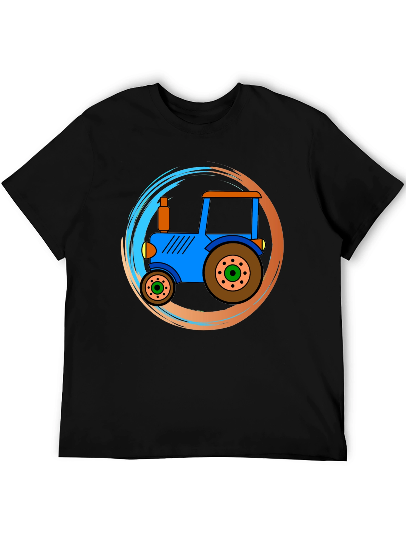 Cartoon Tractor Graphic Tee