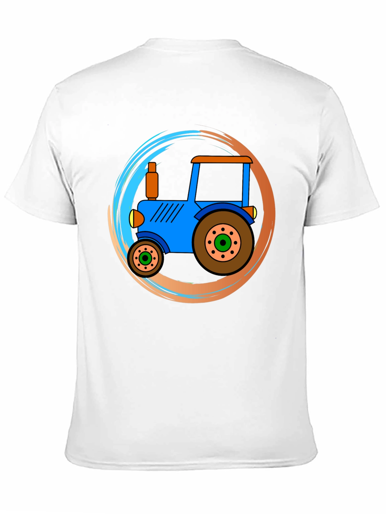 Cartoon Tractor Graphic Tee