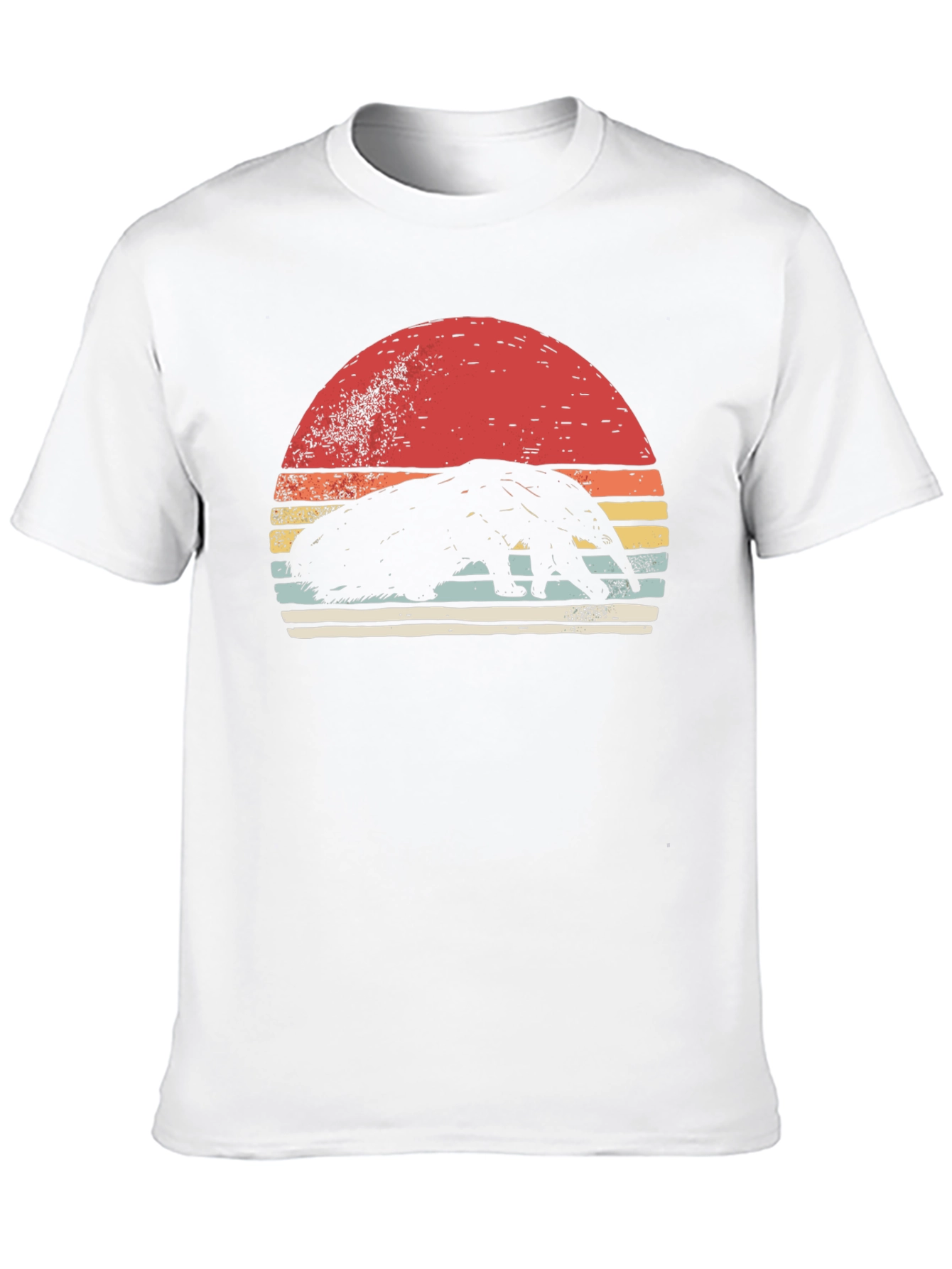 Anteater Sunset Graphic Tee - Retro Style