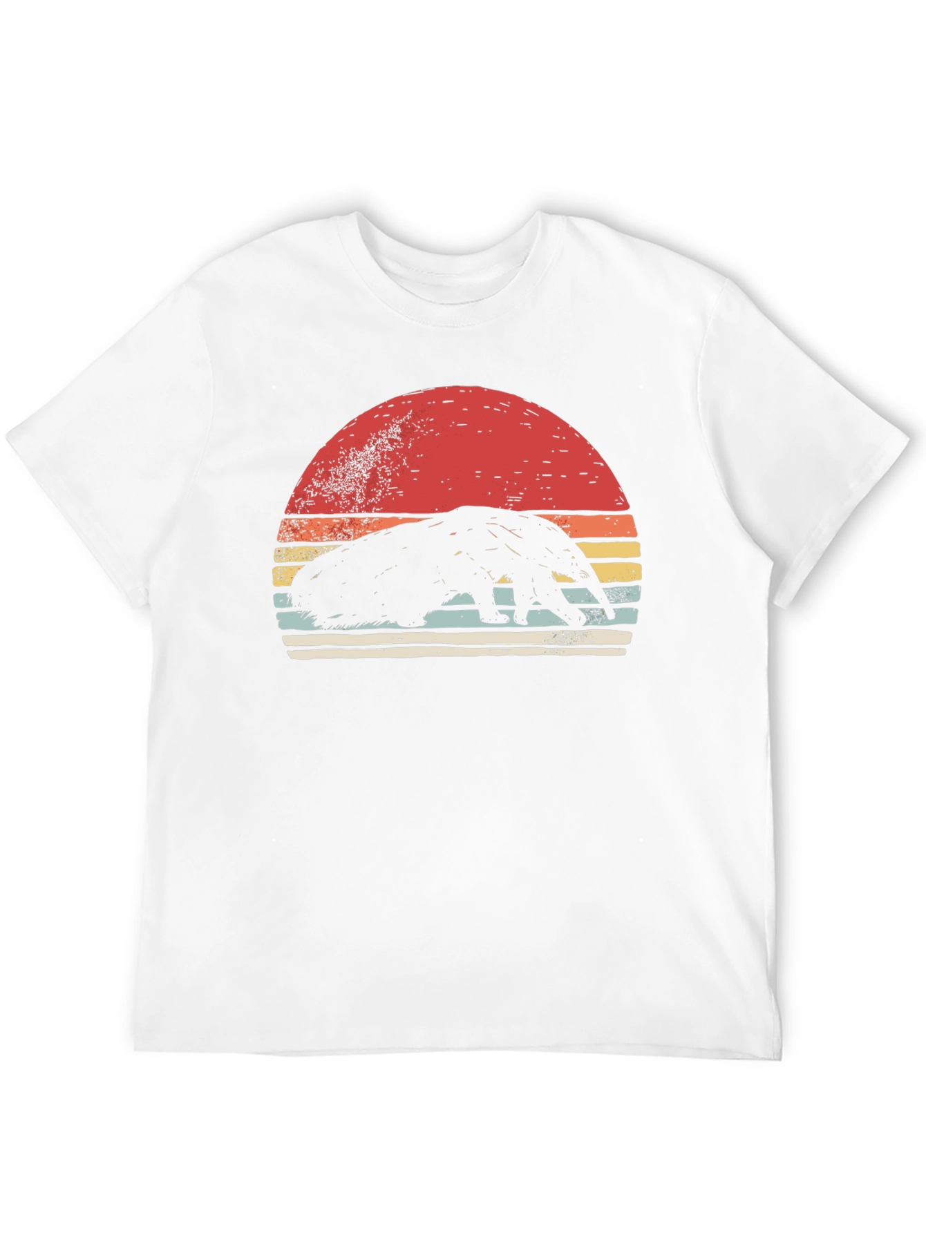Anteater Sunset Graphic Tee - Retro Style