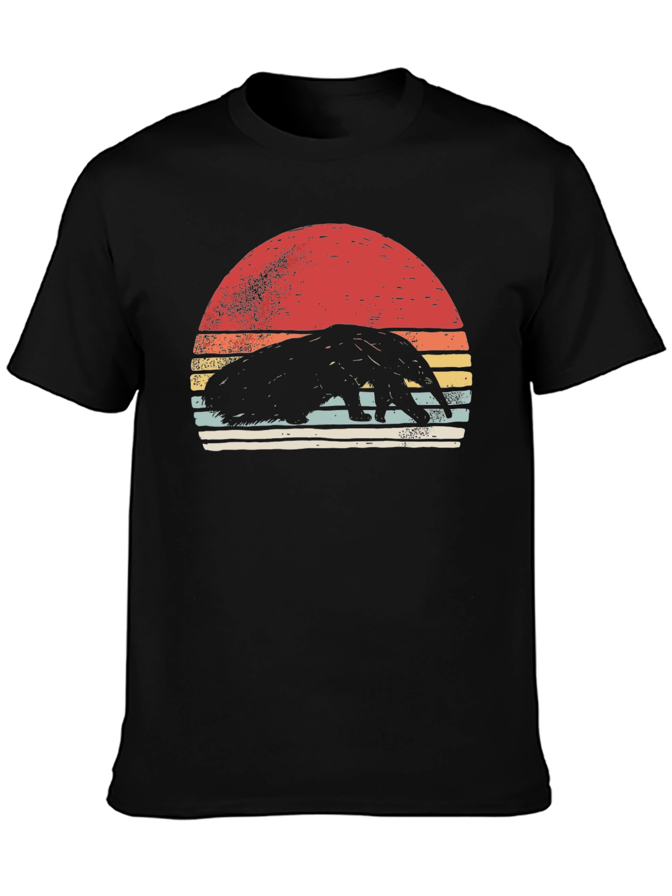 Anteater Sunset Graphic Tee - Retro Style