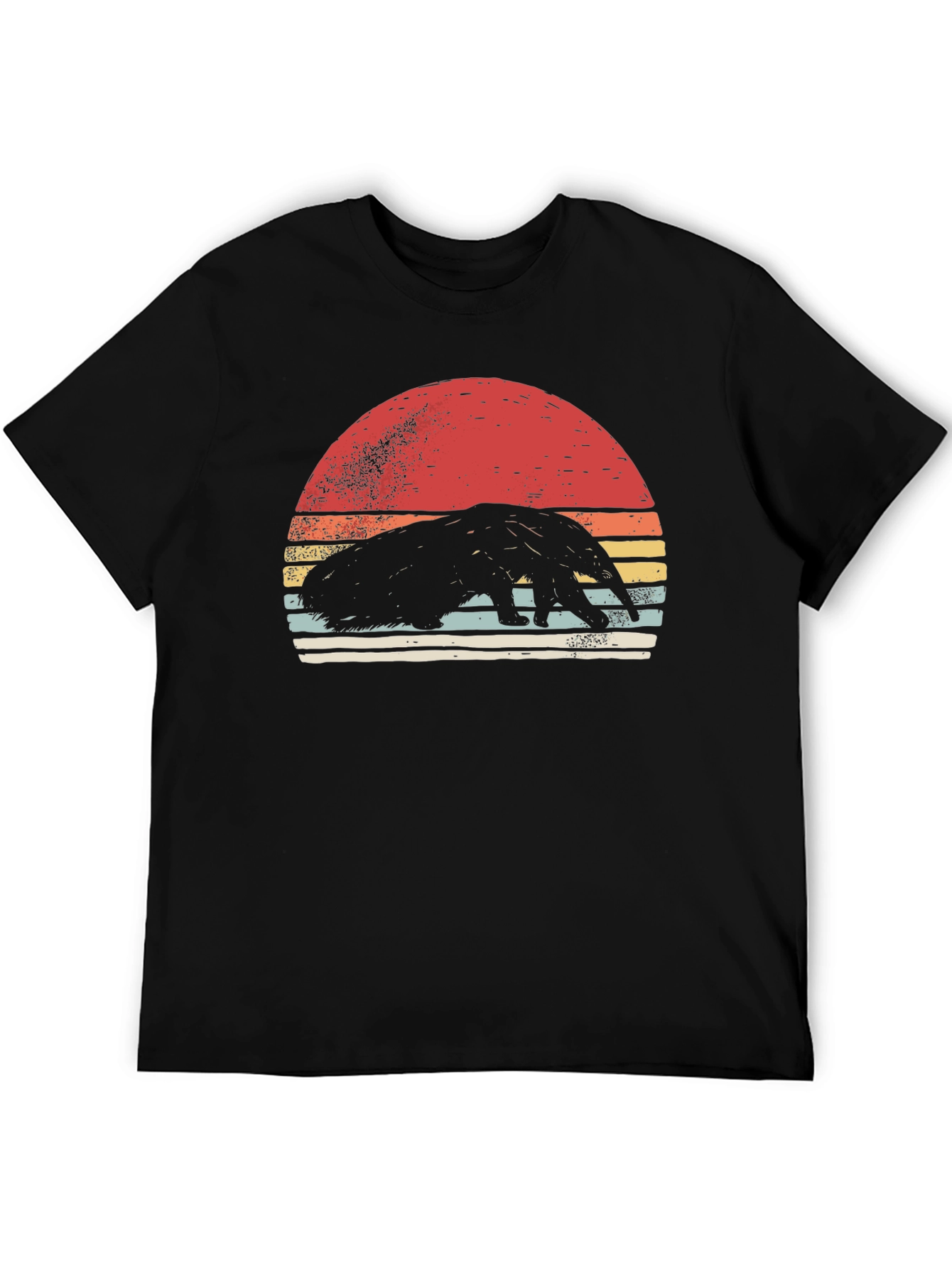 Anteater Sunset Graphic Tee - Retro Style