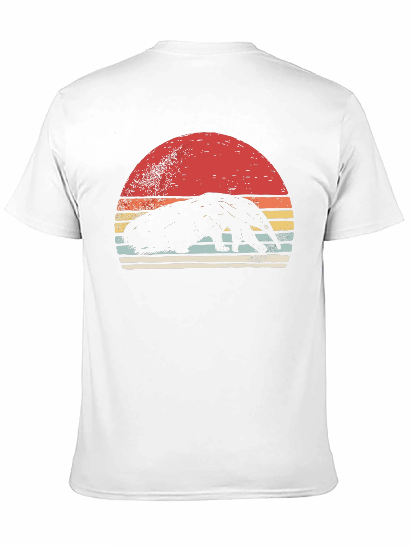 Anteater Sunset Graphic Tee - Retro Style