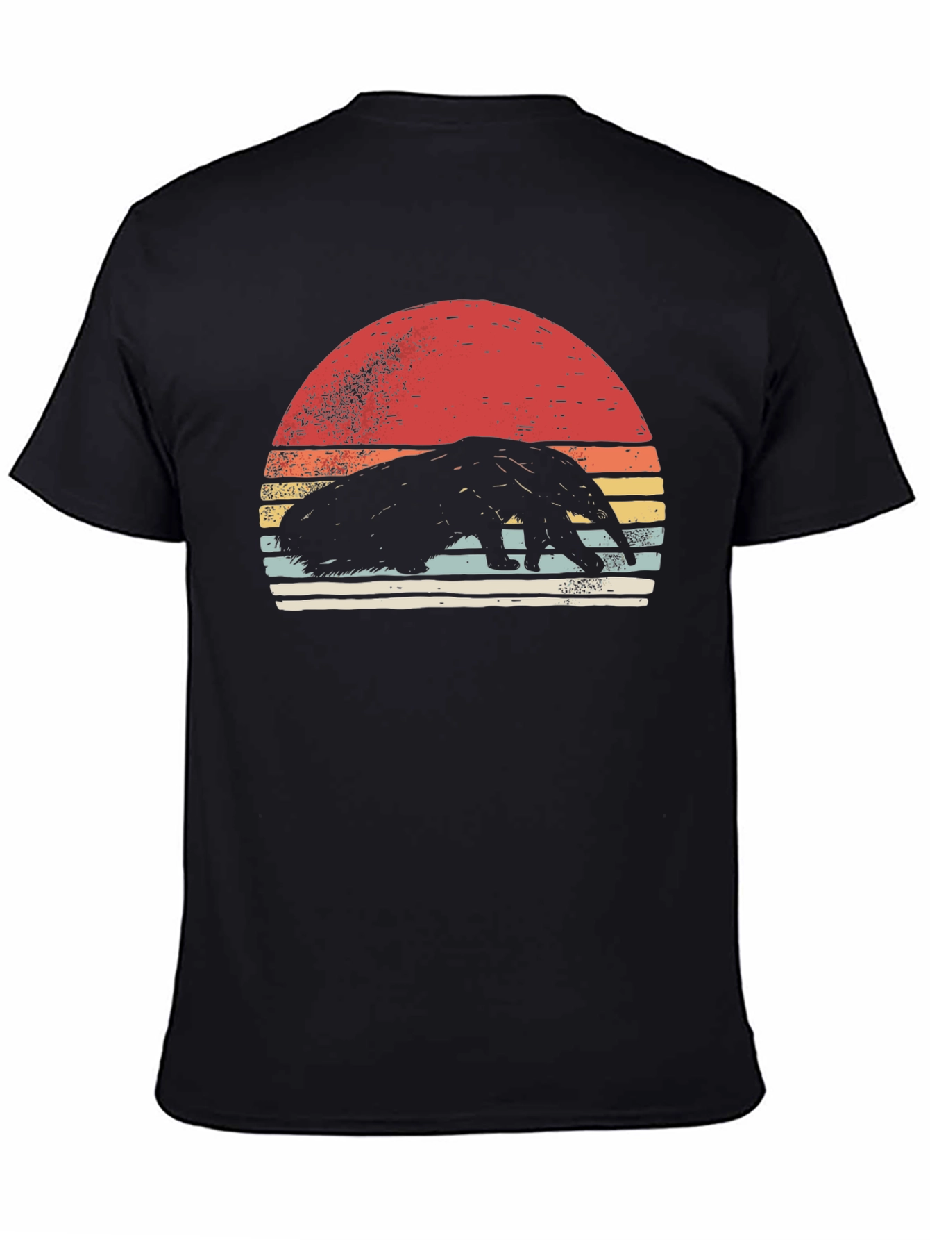 Anteater Sunset Graphic Tee - Retro Style