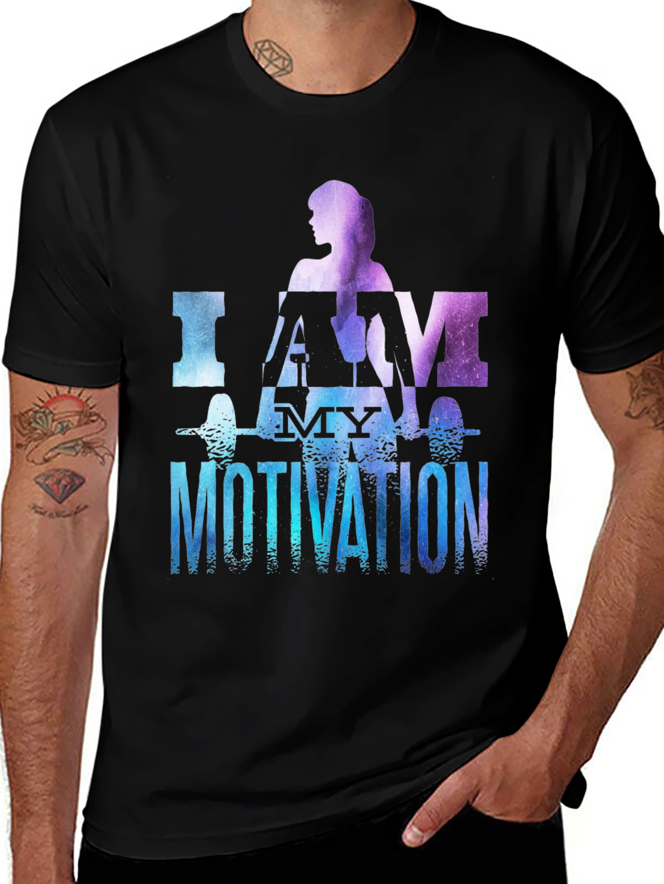 I AM MY MOTIVATION T-Shirt Fitness Workout