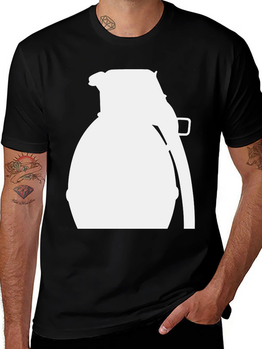 Grenade Graphic Tee - Explosive Style!