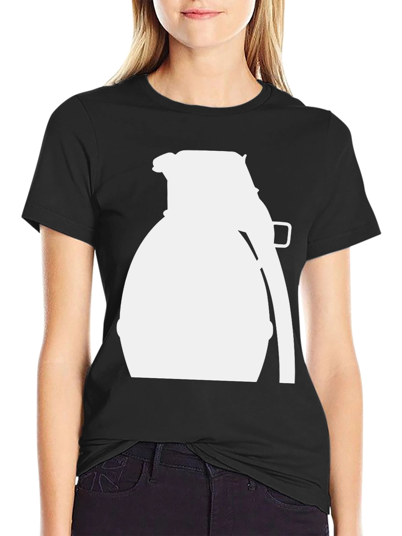 Grenade Graphic Tee - Explosive Style!