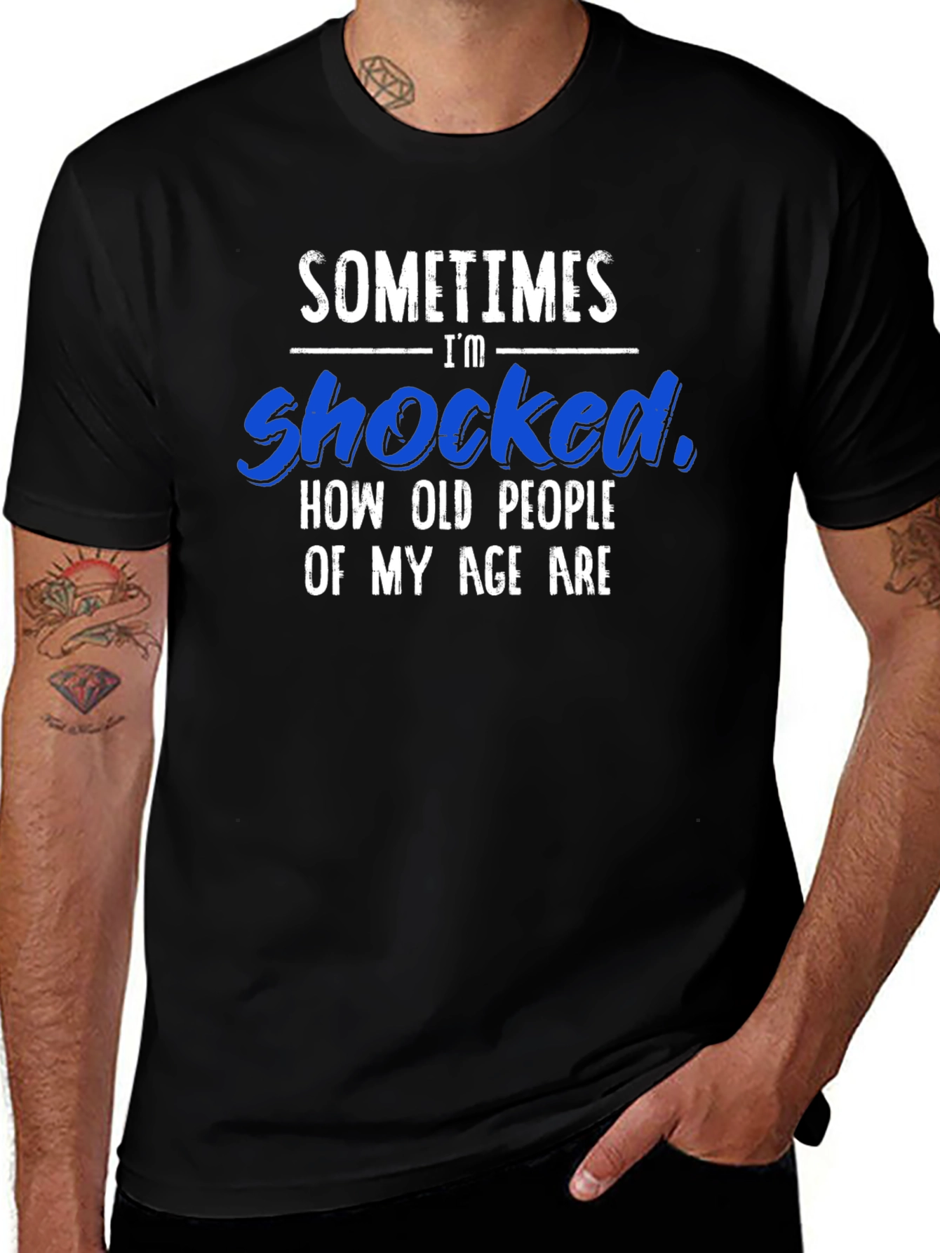 Funny Shocked Sarcastic T-Shirt