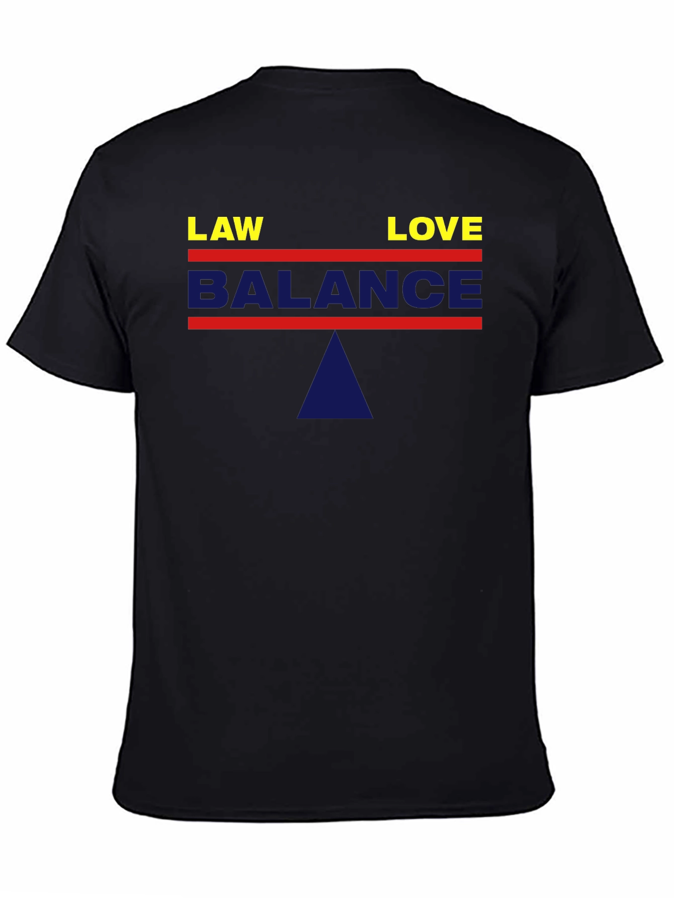Balance Law and Love Graphic T-Shirt