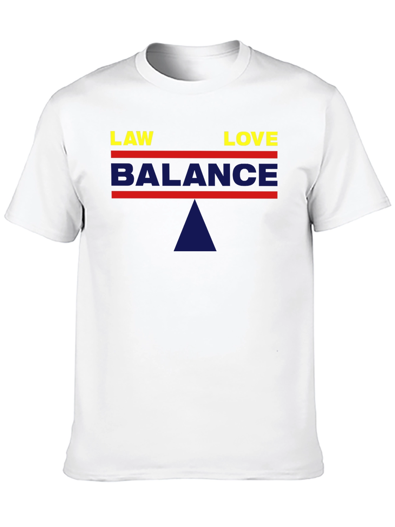 Balance Law and Love Graphic T-Shirt