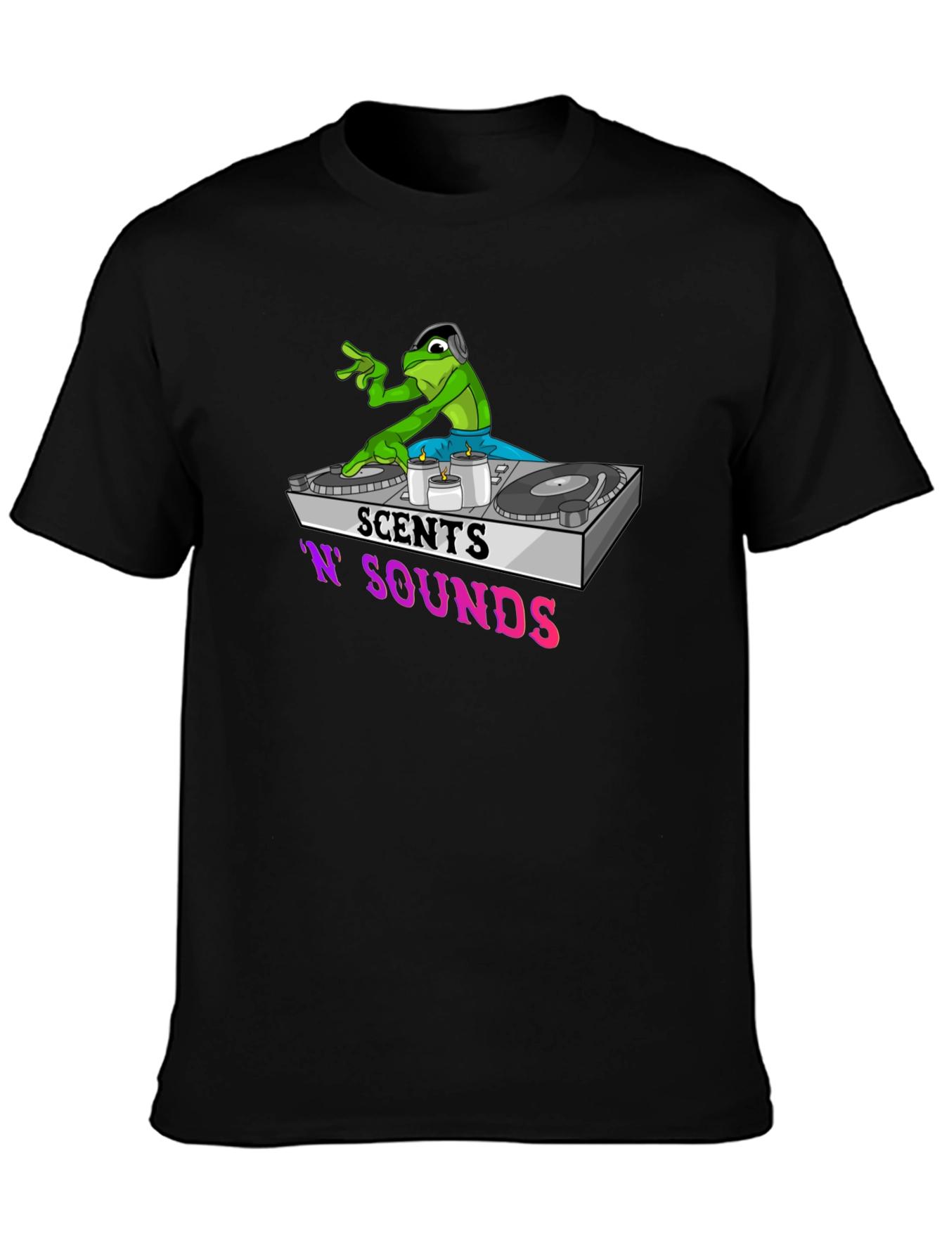 DJ Frog Graphic T-Shirt