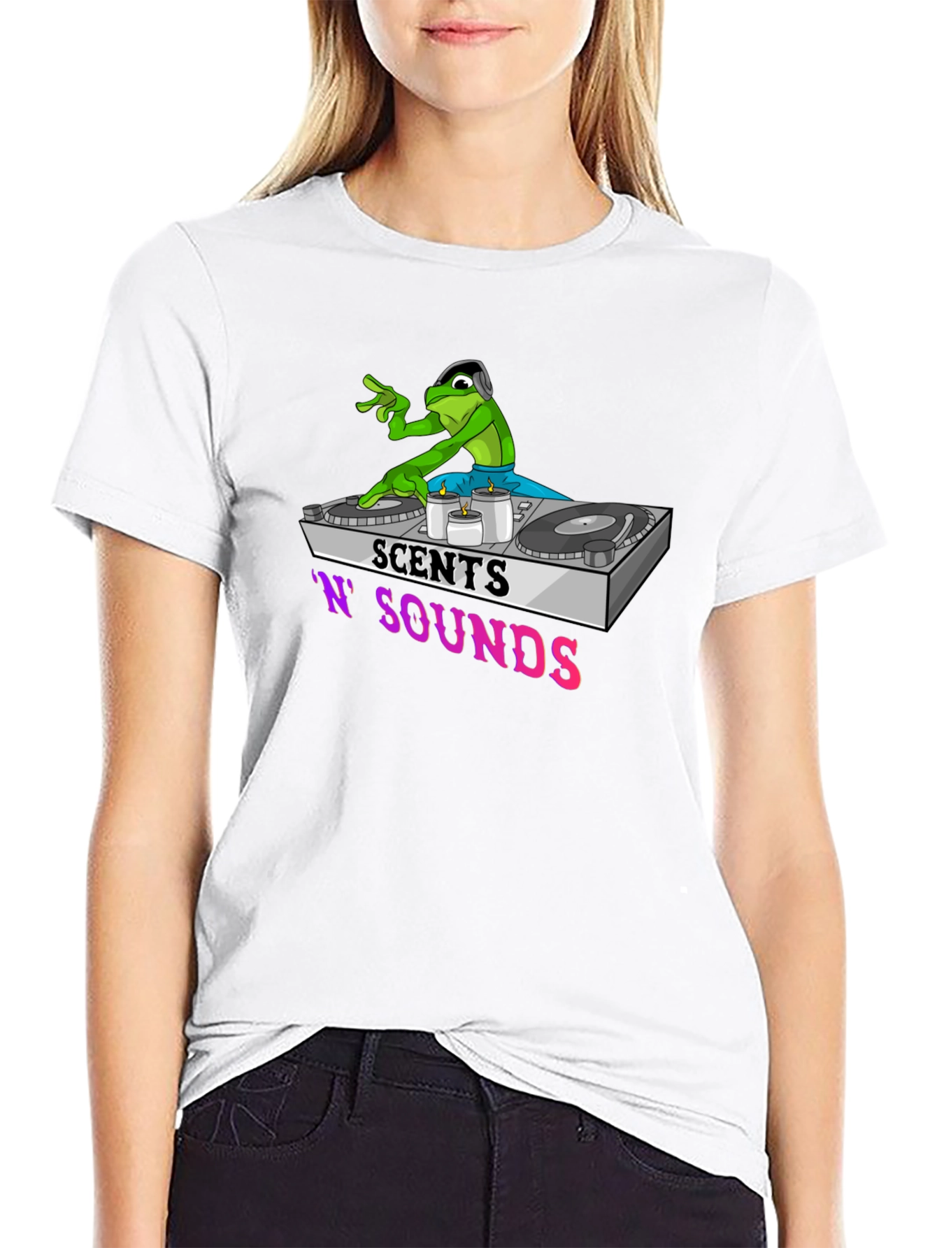 DJ Frog Graphic T-Shirt
