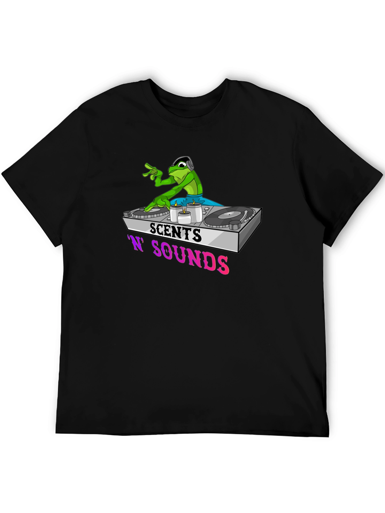 DJ Frog Graphic T-Shirt