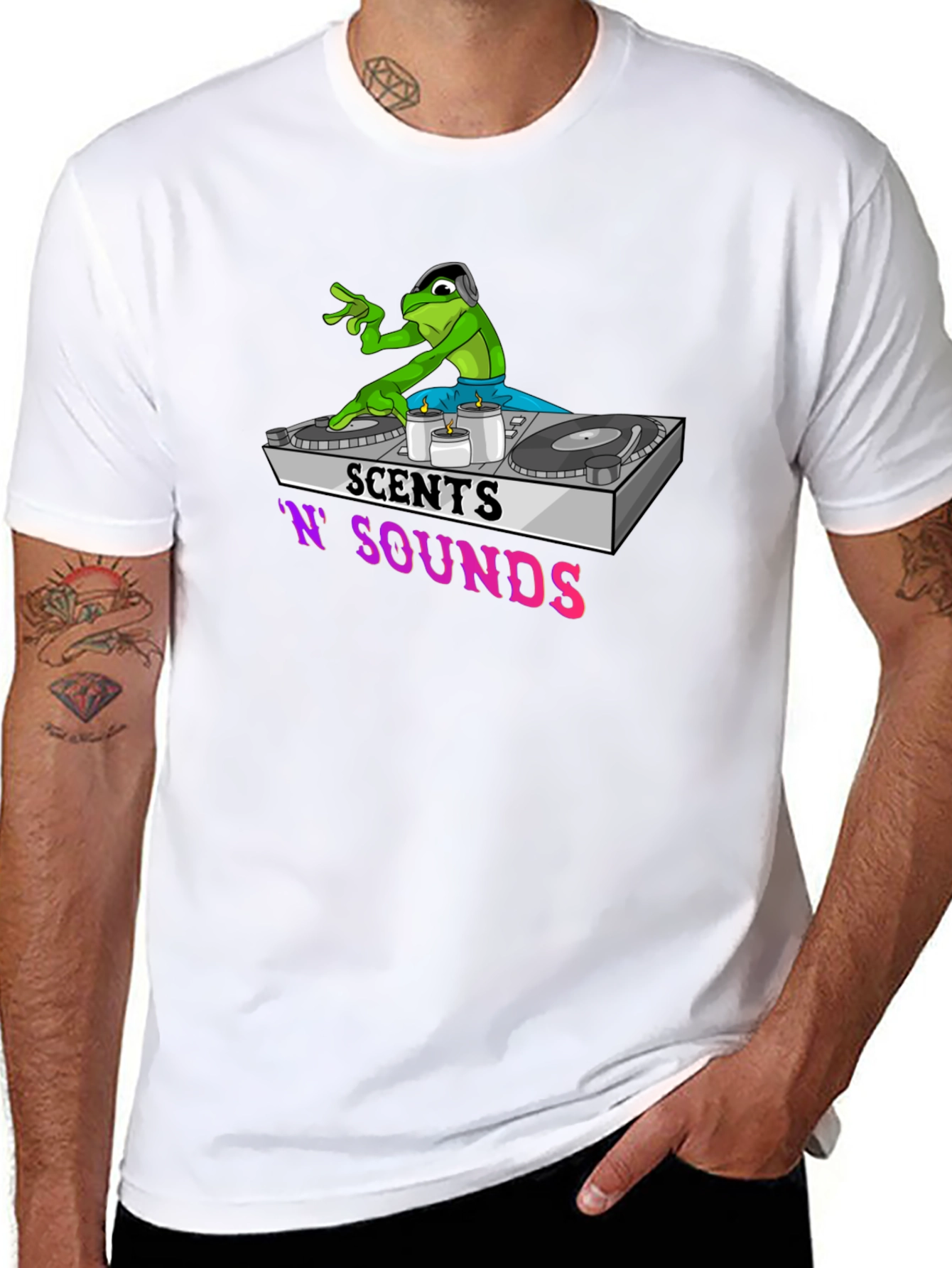 DJ Frog Graphic T-Shirt
