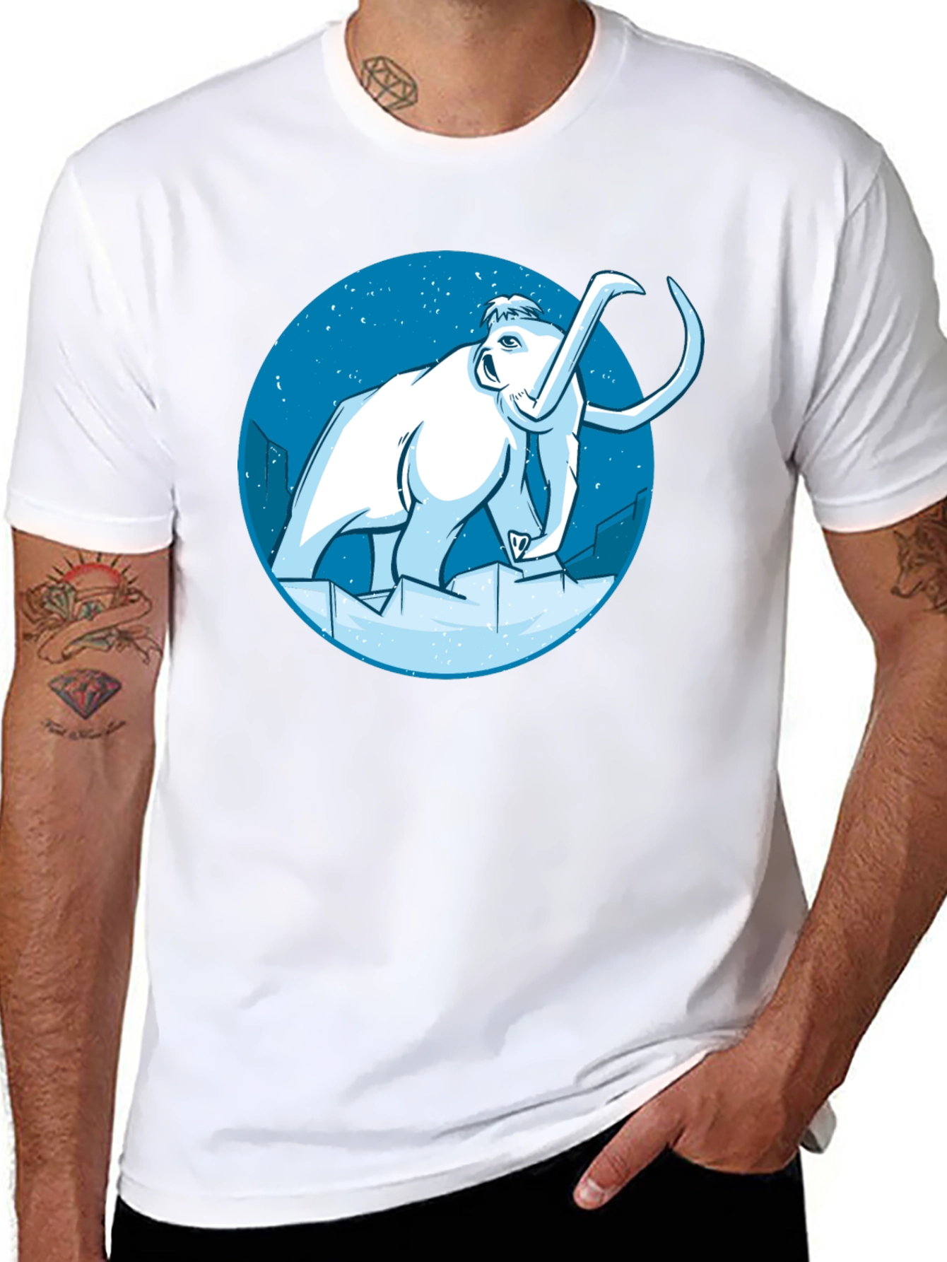 Mammoth Graphic T-Shirt - Cool Black Tee